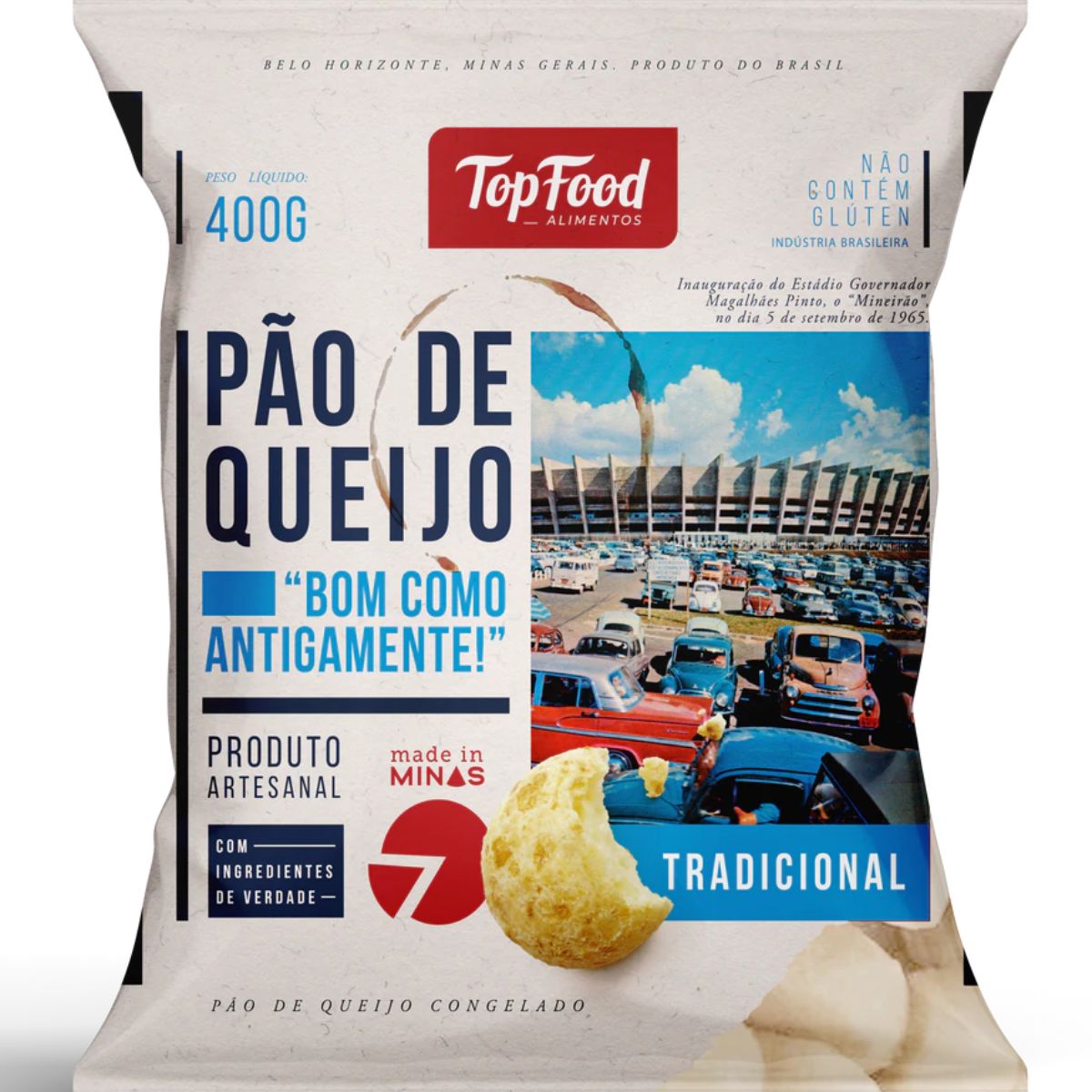 Pão De Queijo TopFood Tradicional 400 g