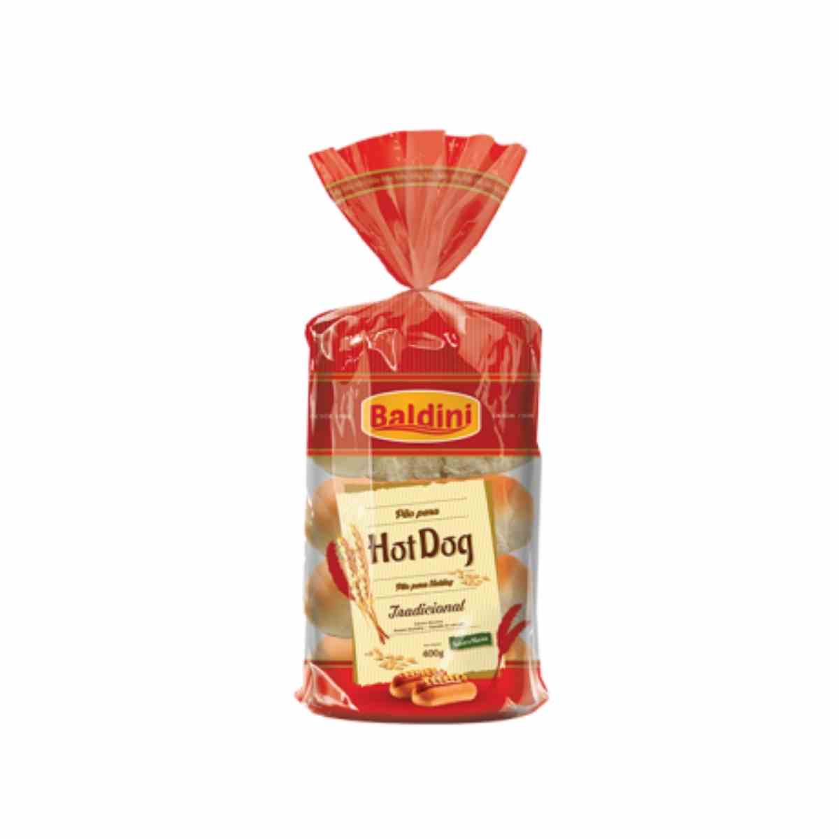 Pão Hot Dog Baldini Pacote 400 g