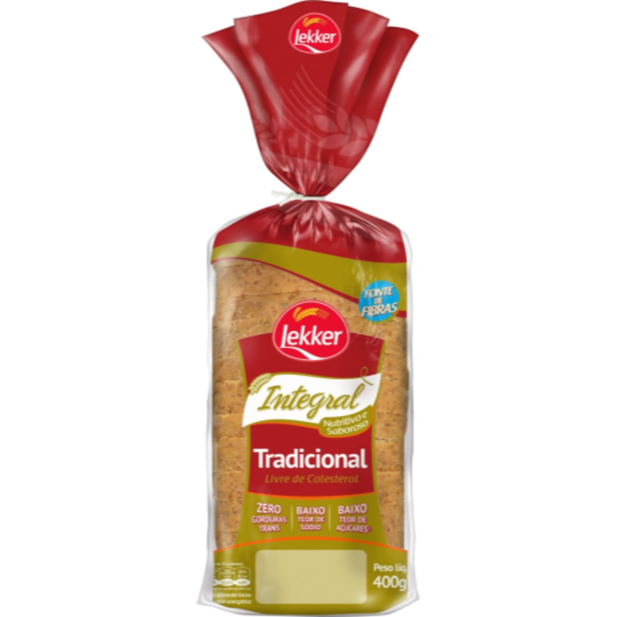 Pão Integral Lekker 400 g