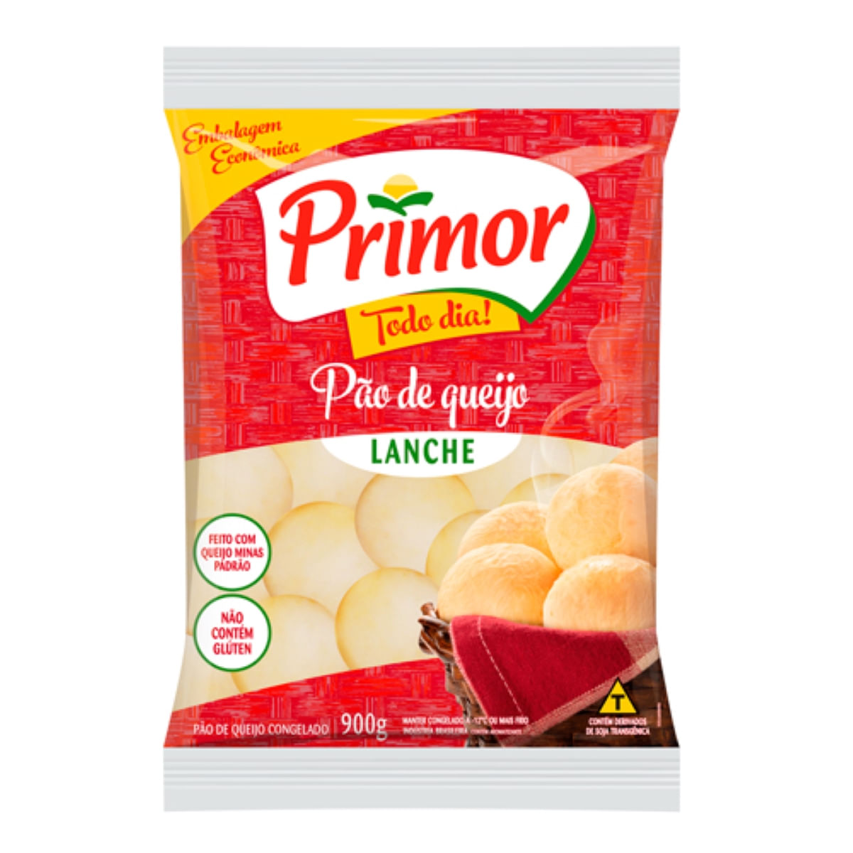 Pão de Queijo Congelado Primor Lanche 900 g