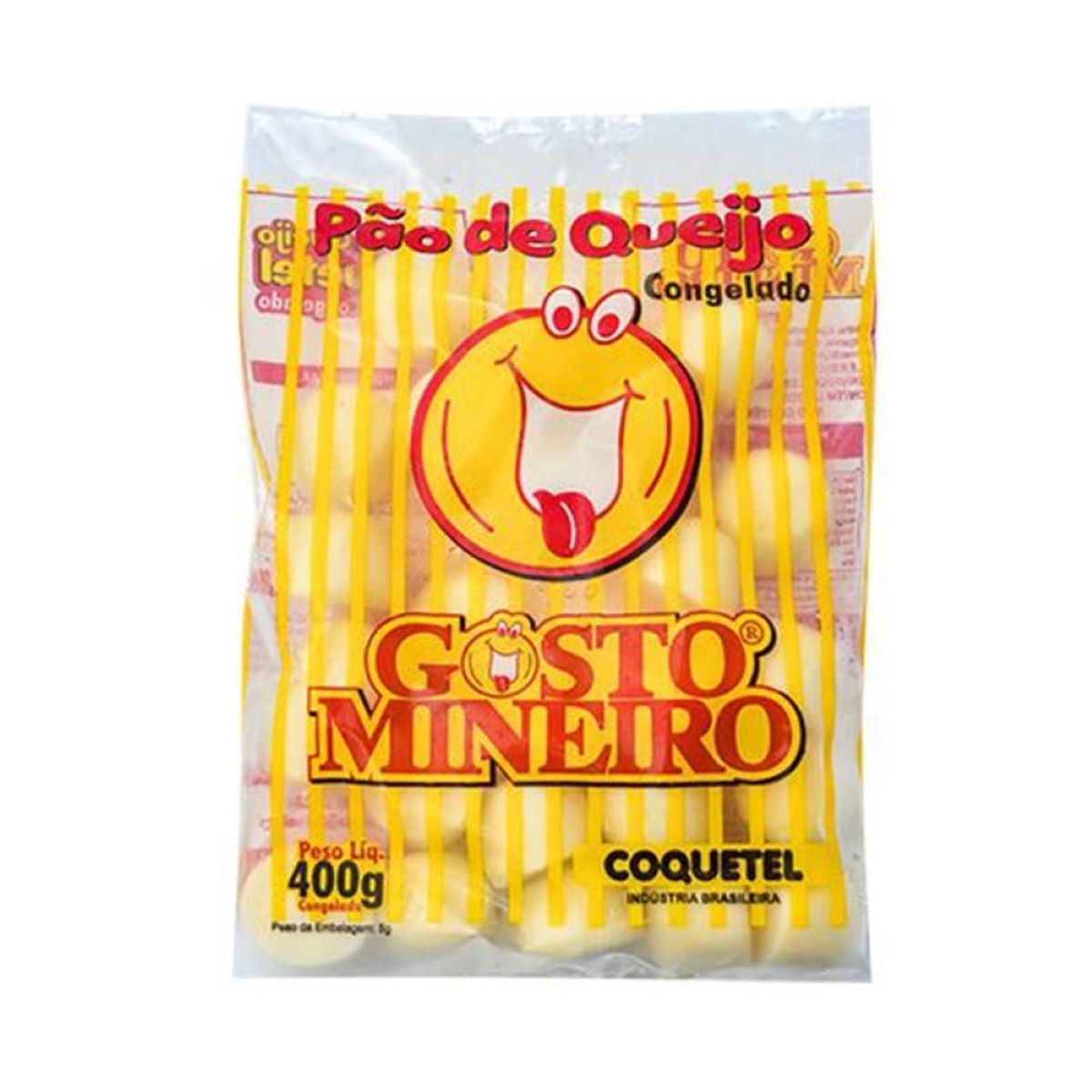 Pão de Queijo Coquetel Gosto Mineiro 400 g