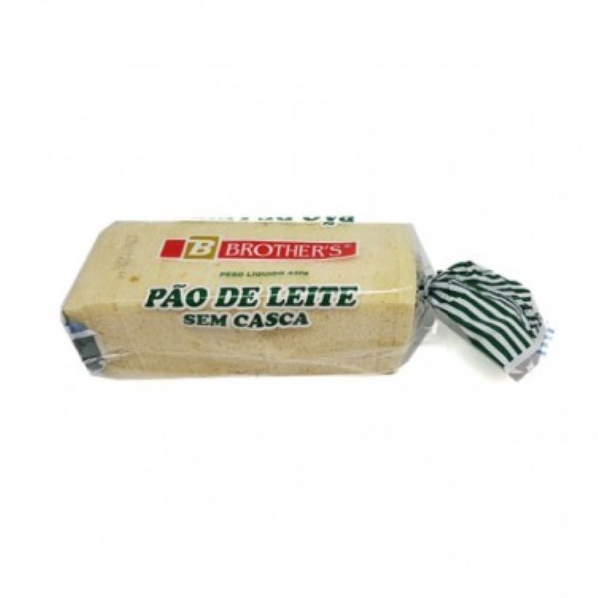 Pão de Leite sem Casca Brothers 430 g