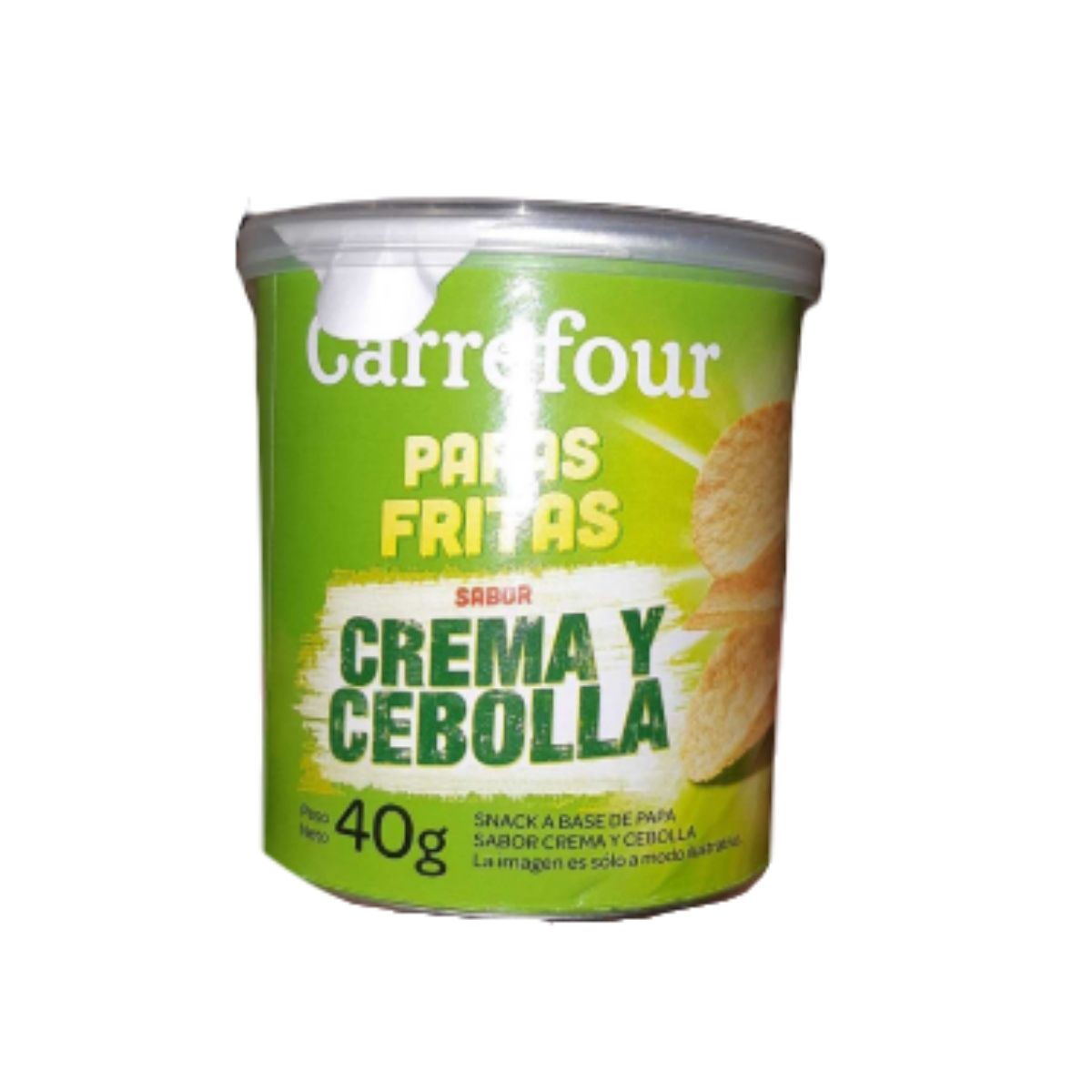 Batatas Fritas Carrefour Creme e Cebola 40 g