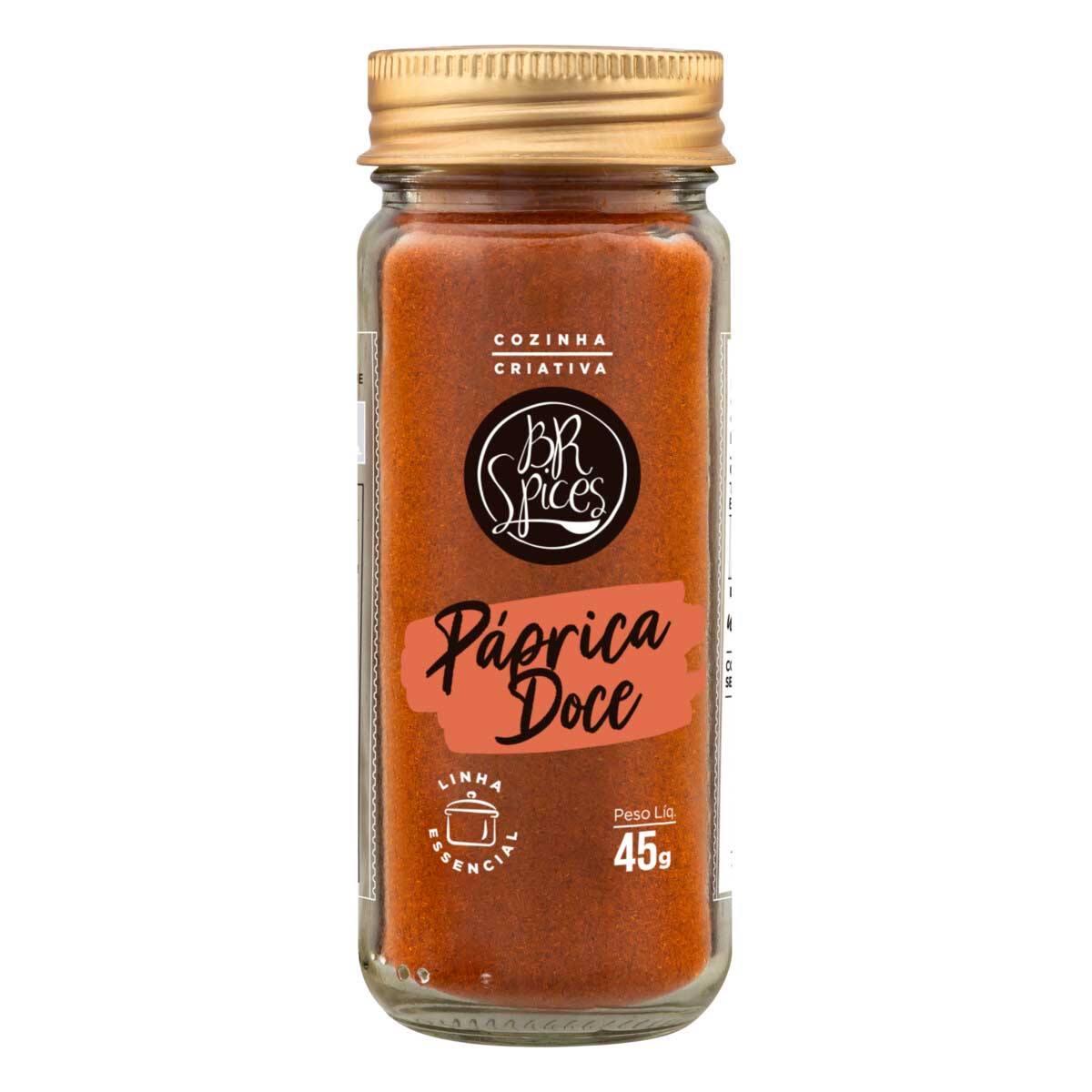 Páprica Doce com Tampa Dosadora BR Spices Essencial 45g