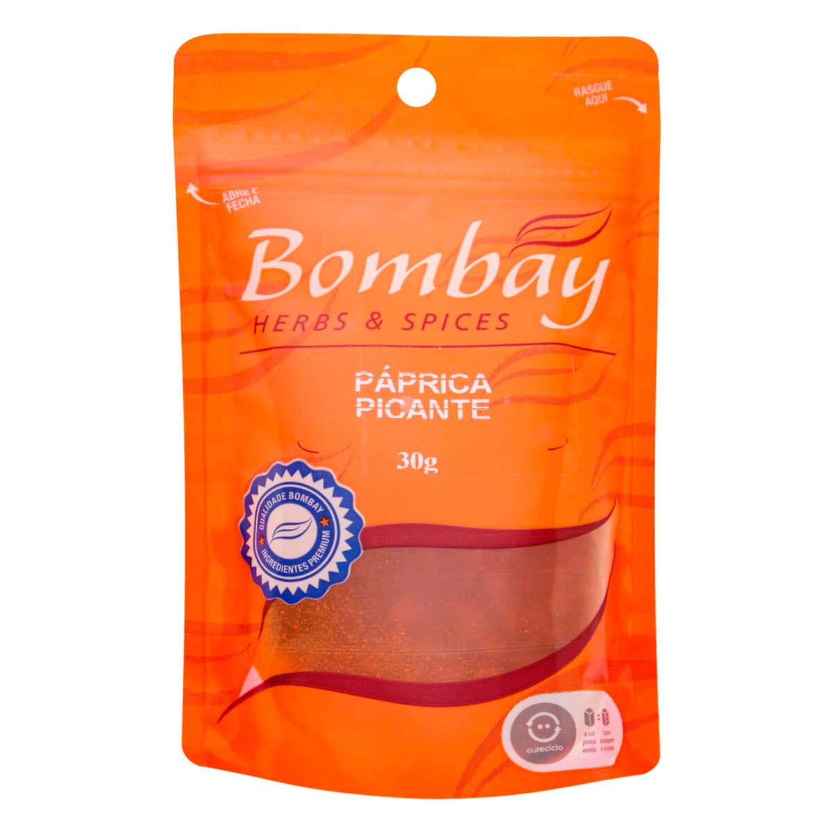 Páprica Picante Bombay Sachê 30g