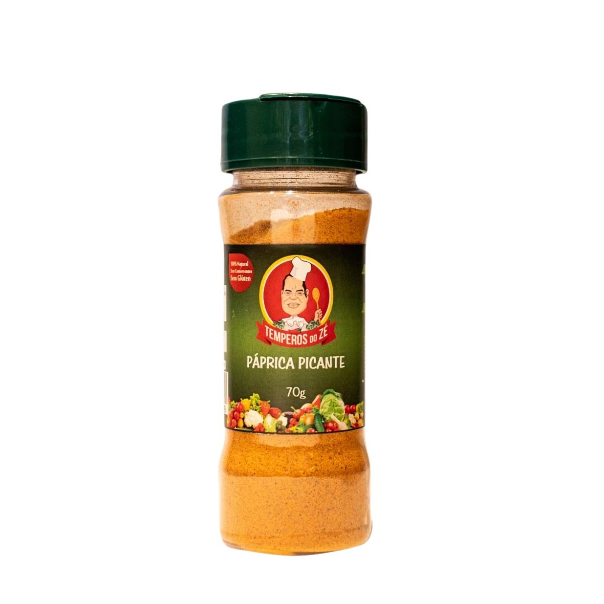 Páprica Picante Tempero do Zé pote 70 g