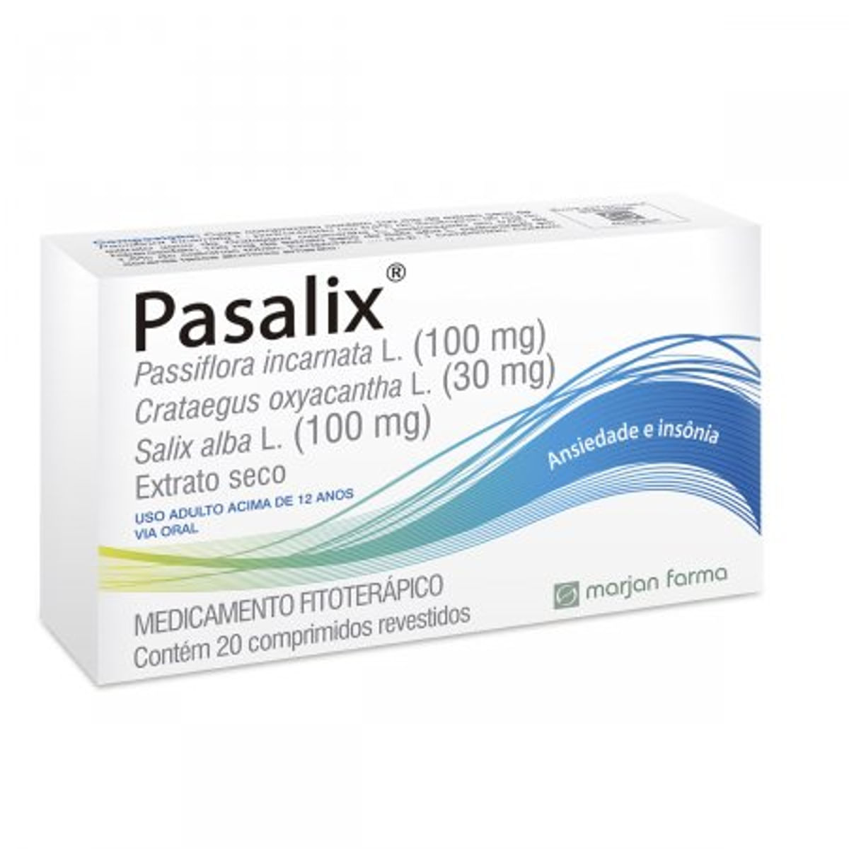 Pasalix 20 Comprimidos