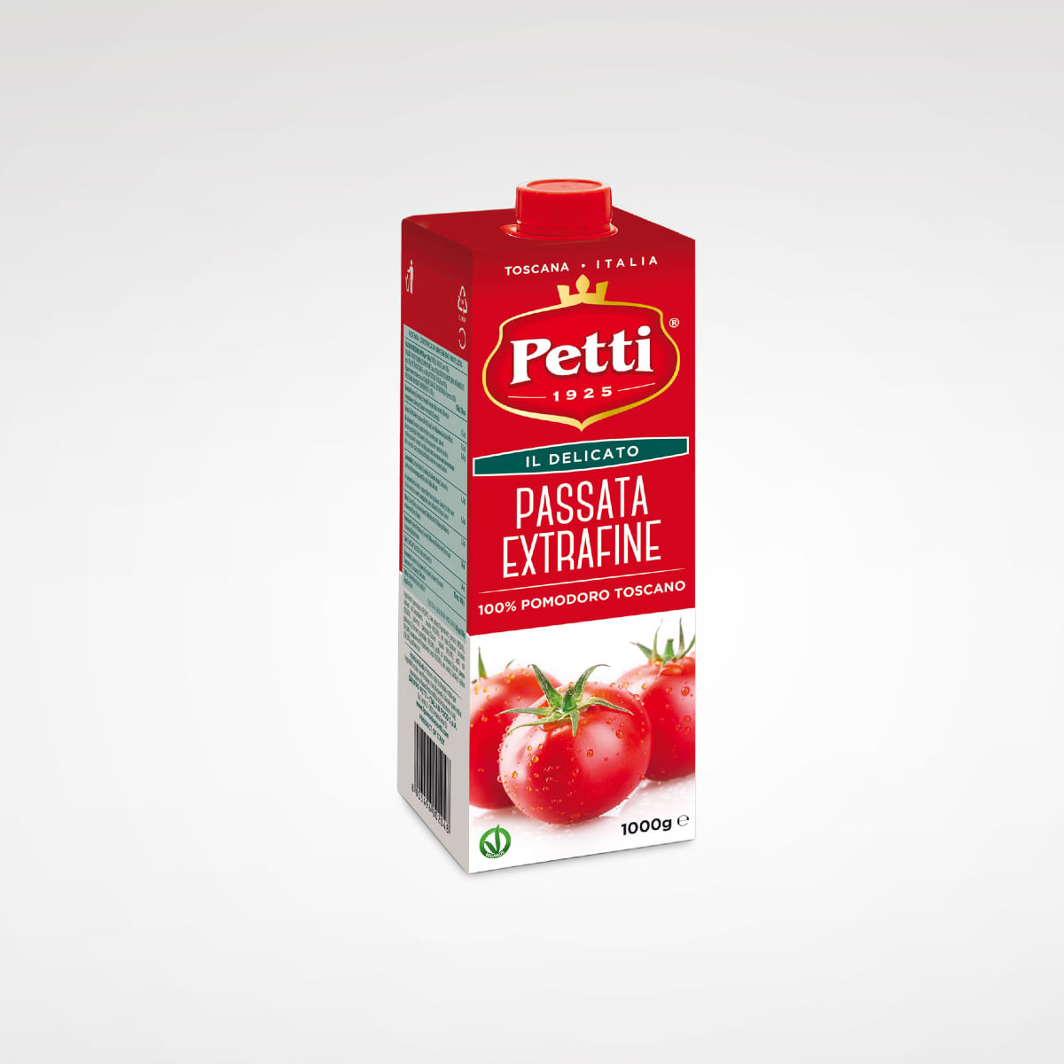 Passata de Tomate Extrafine Petti El Delicato 1 Kg