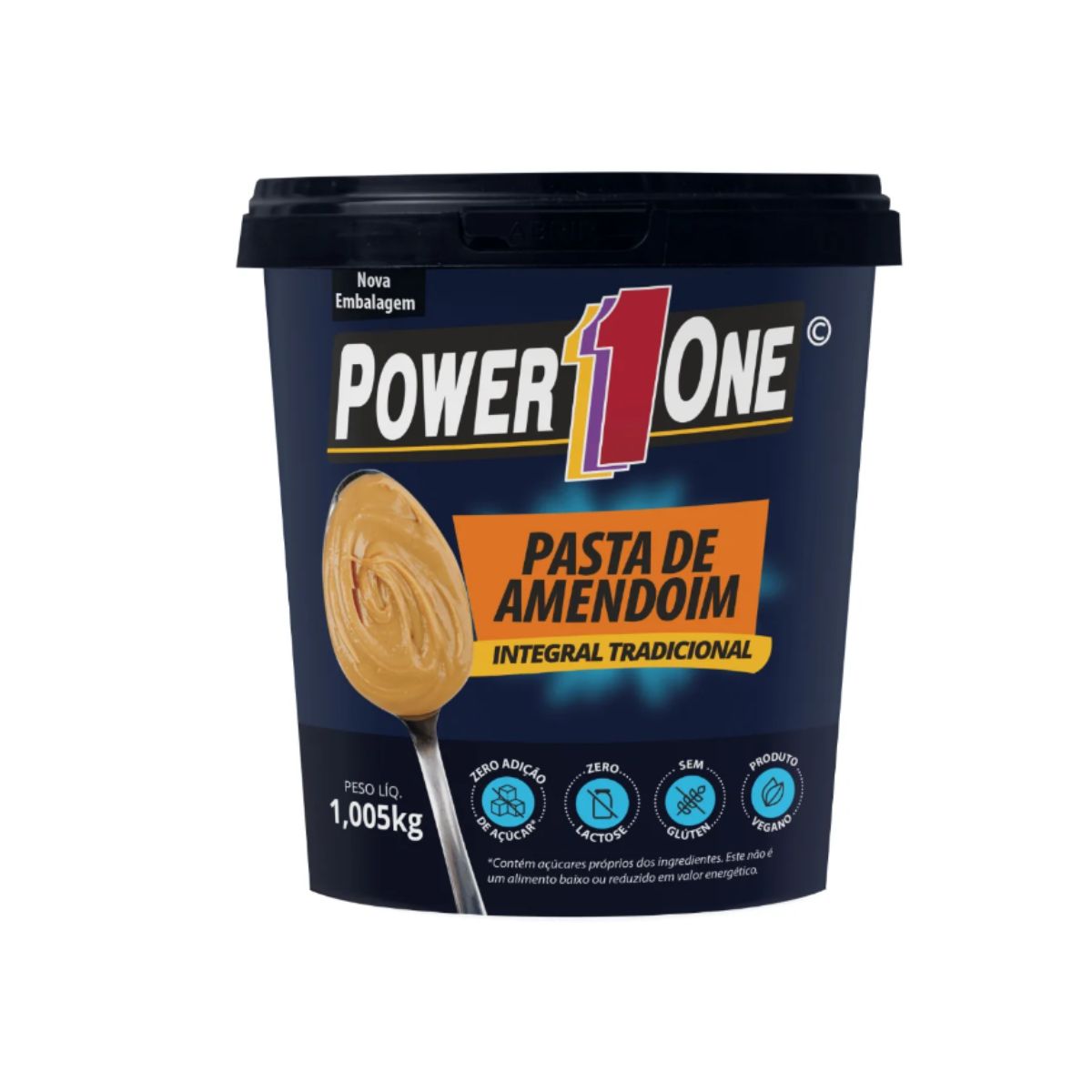 Pasta de Amendoim Power 1 One 1,005 Kg