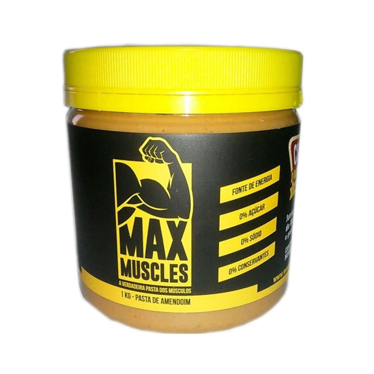 Pasta Amendoim Max Muscles Crocante 1 Kg