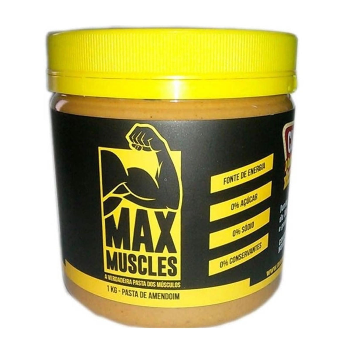 Pasta de Amendoim com Oléo de Coco Max Muscle 1Kg