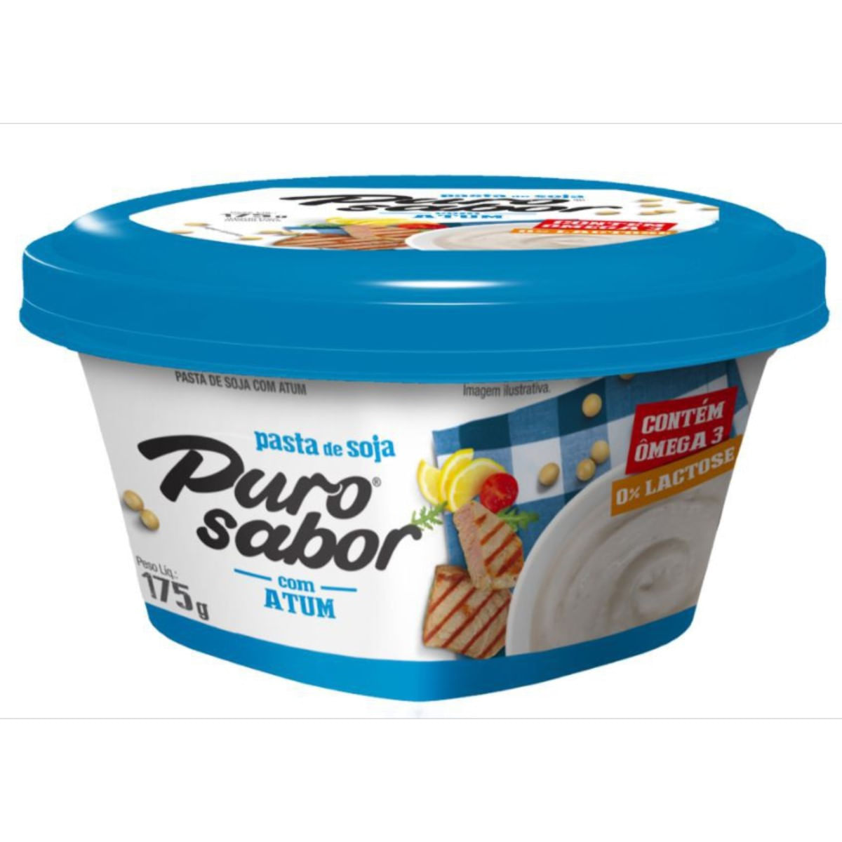 Pasta de Soja com Atum Puro Sabor 175 g