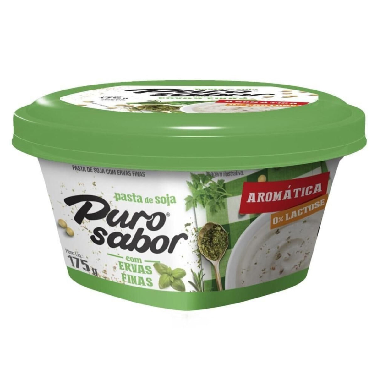 Pasta de Soja com Ervas Finas Puro Sabor 175 g