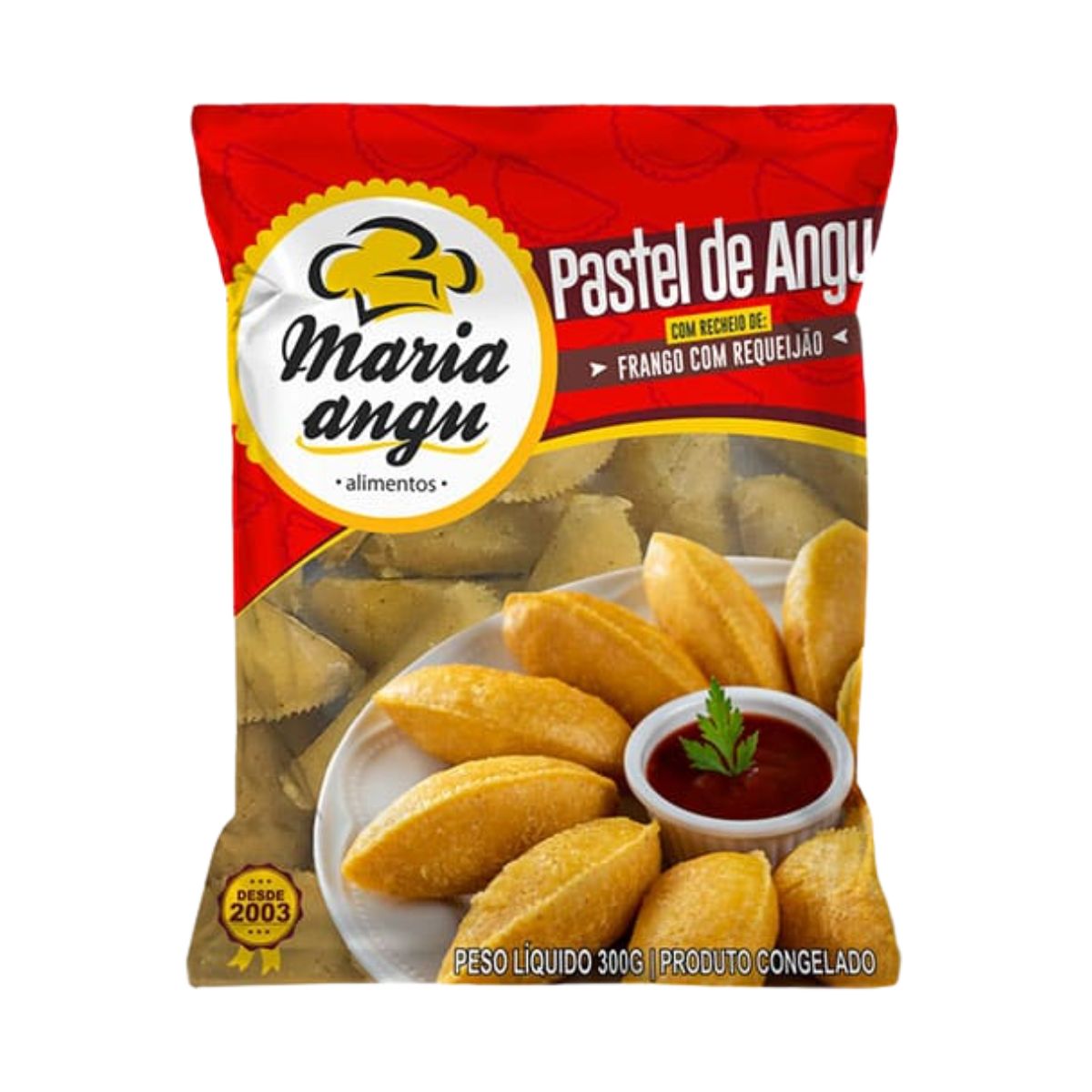 Pastel de Angu Maria Angu Frango com Requeijão 300 g