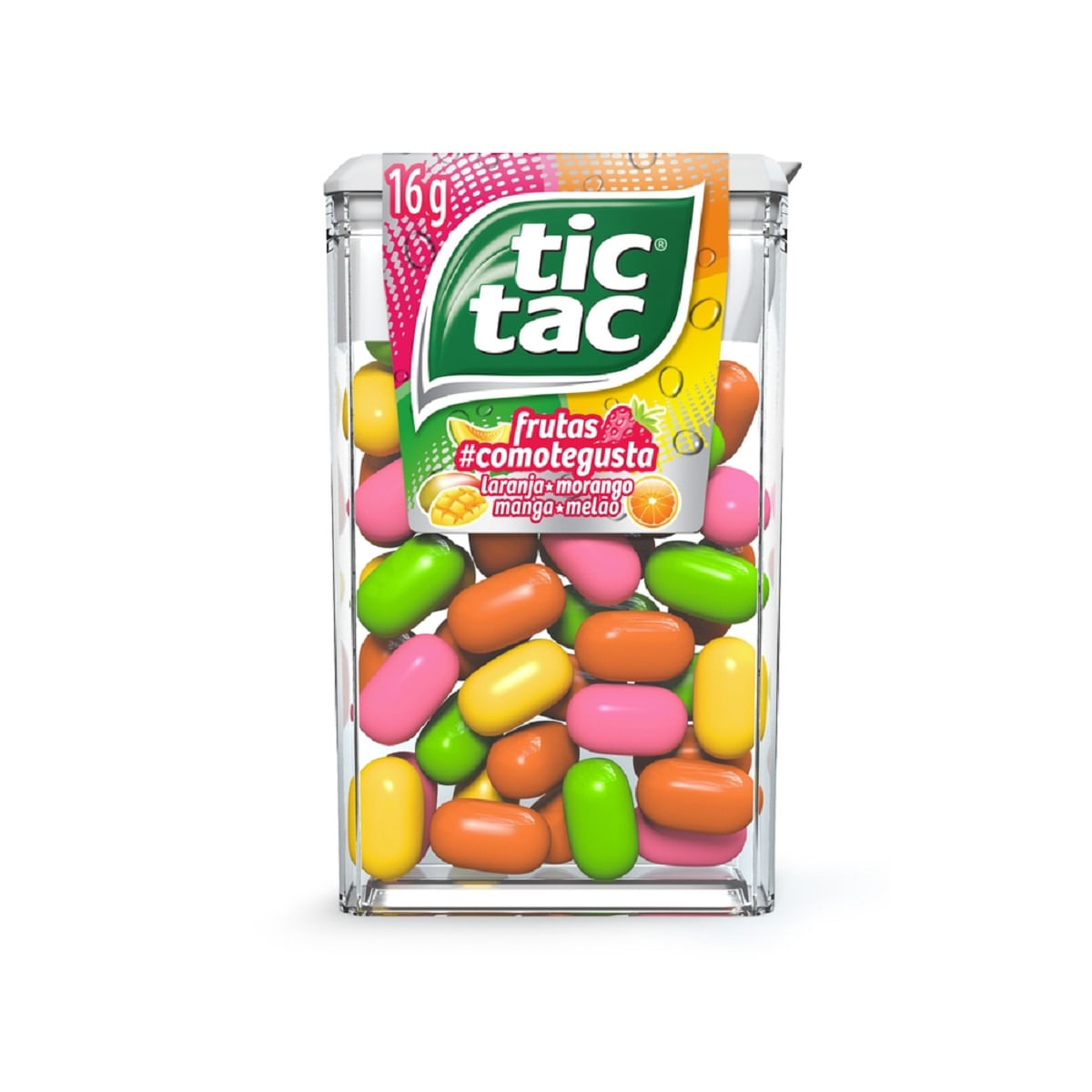 Pastilhas Sabor Frutas Tic Tac Como Te Gusta 14,5g