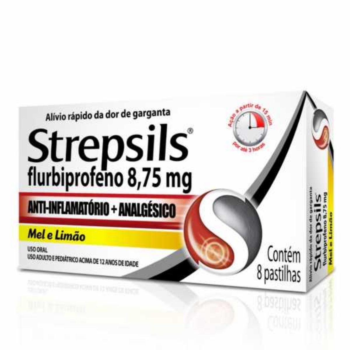 Pastilhas Strepsils Caixa 8 Unidades