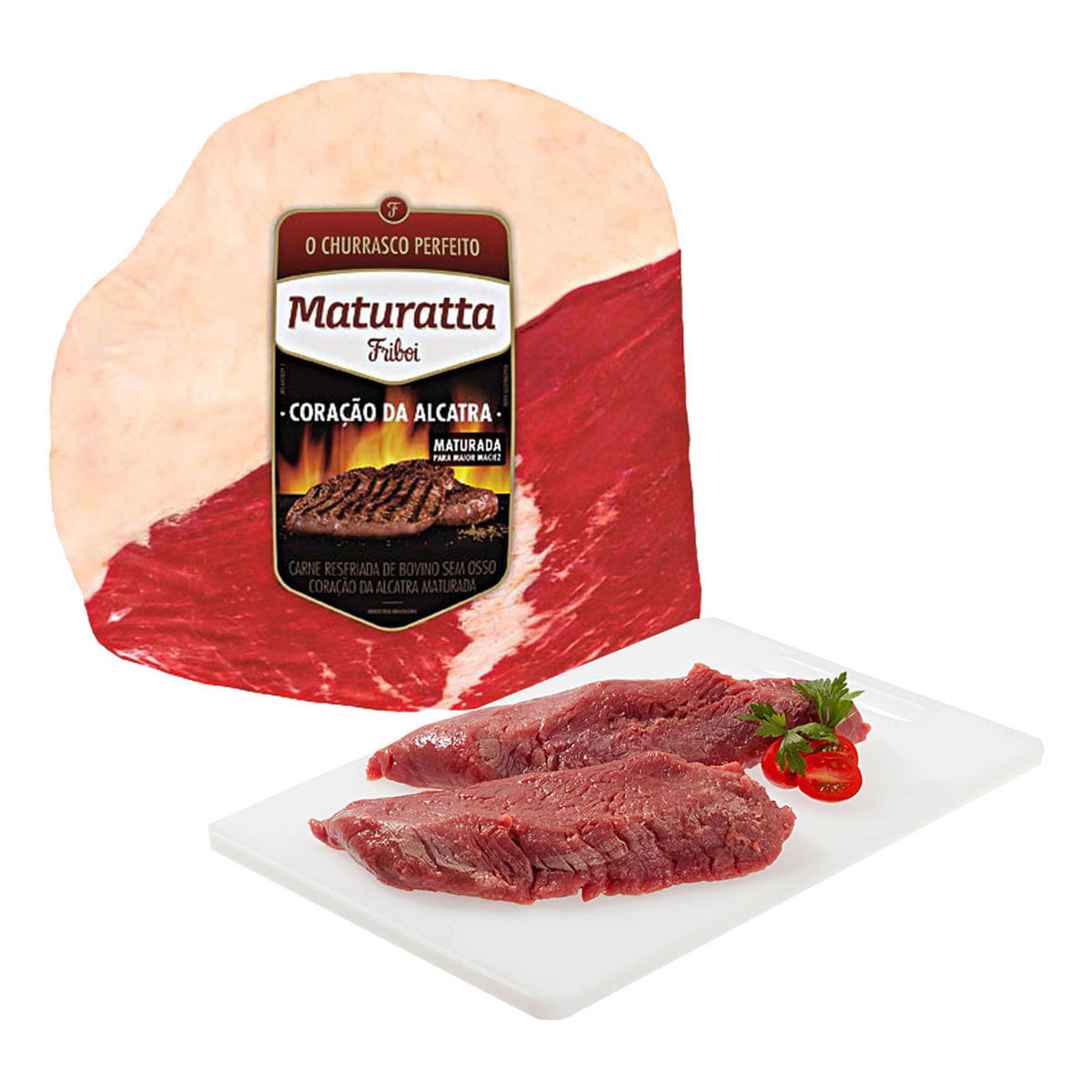 Peça de Miolo de Alcatra Bovina Resfriado Maturatta 1 Kg