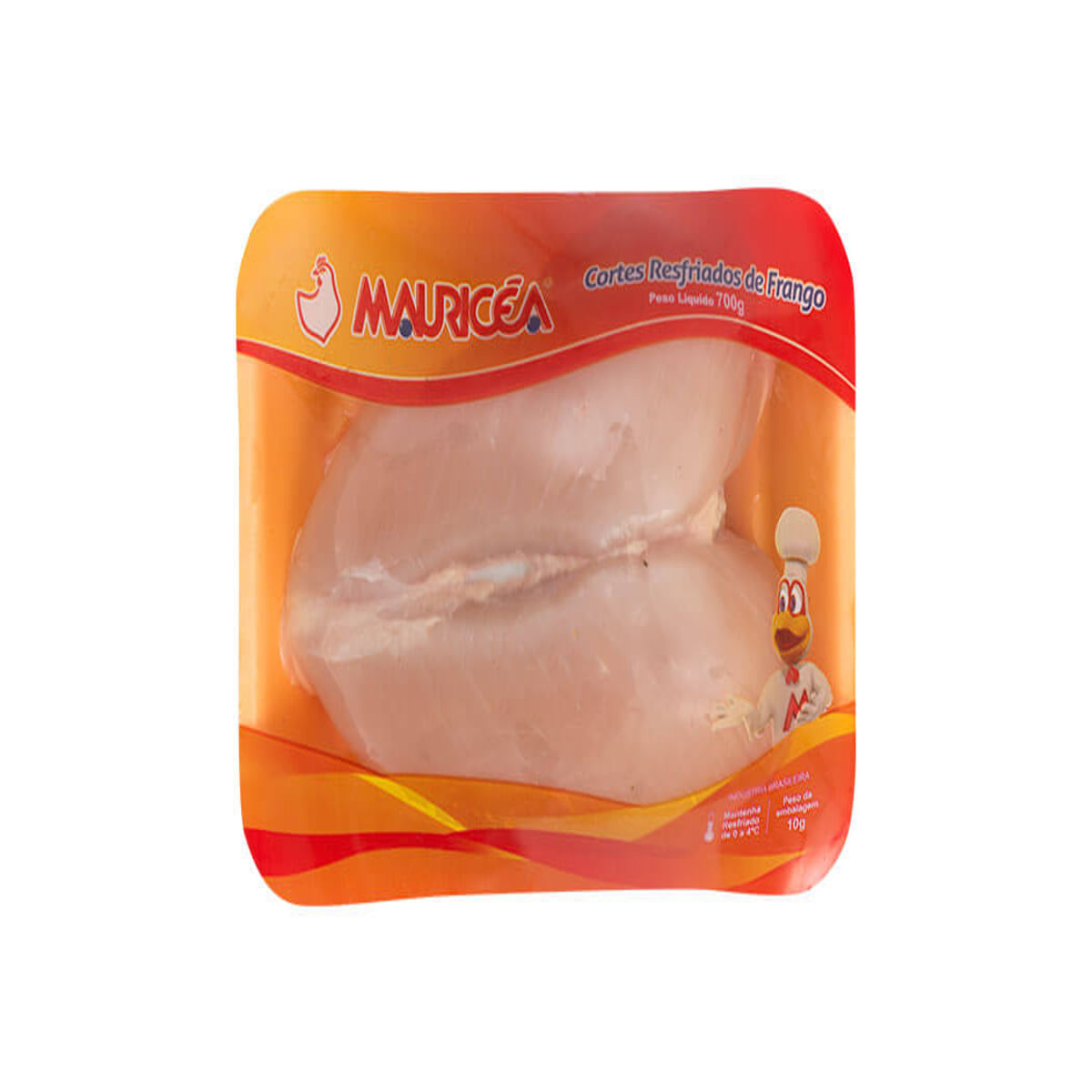 Peito de Frango Resfriado Sem Pele Mauricea 700g