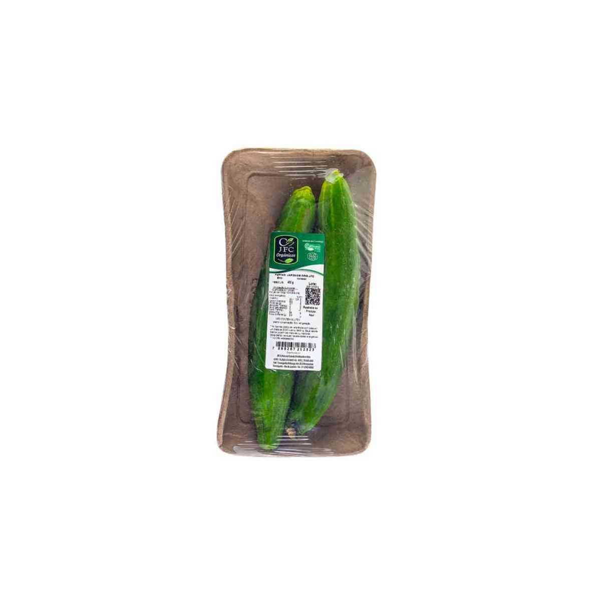 Pepino Caipira Orgânico Jfc 400 g