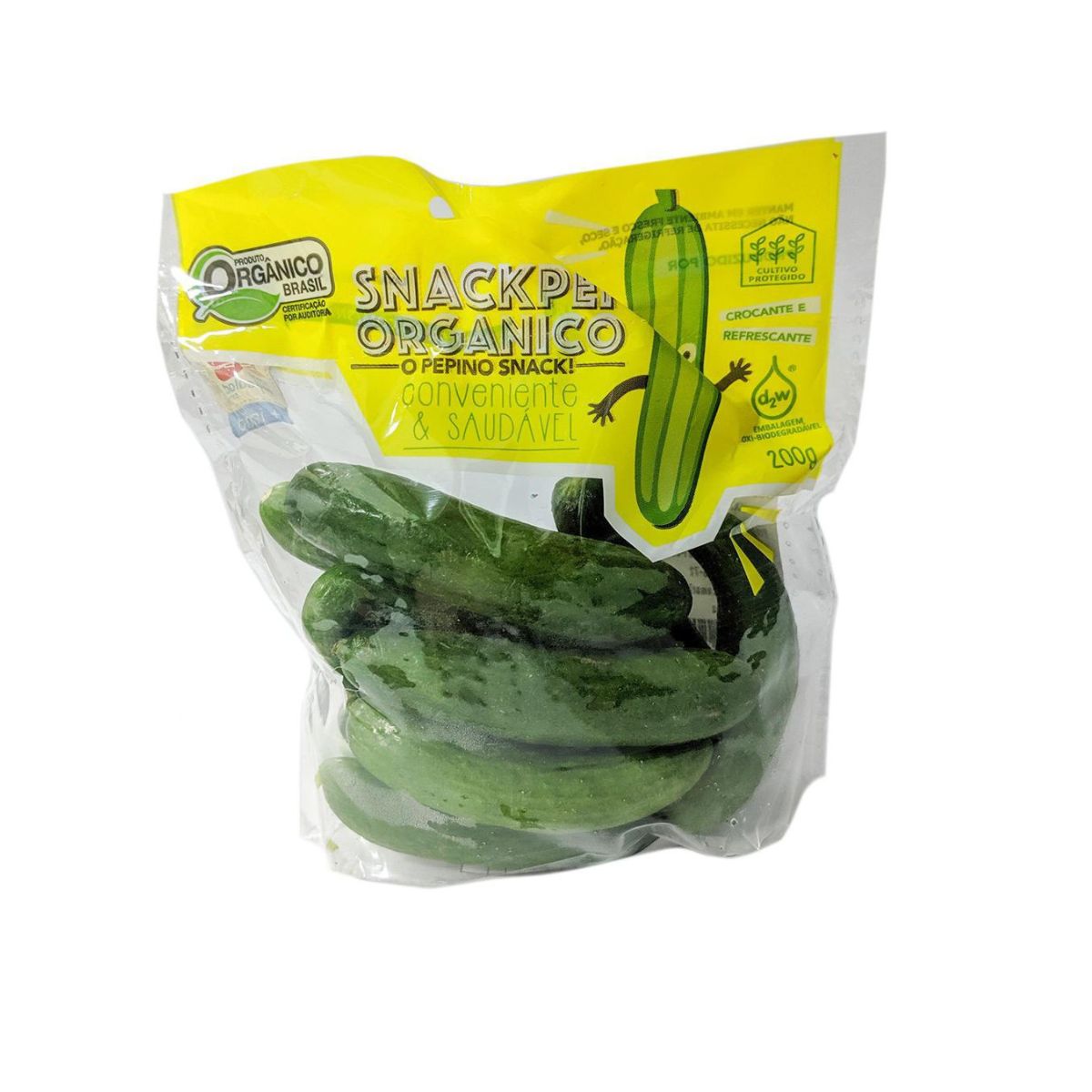 Pepino Japonês Orgânico Malunga 400 g