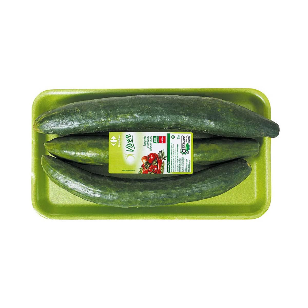 Pepino Japonês Orgânico Carrefour Viver 400g