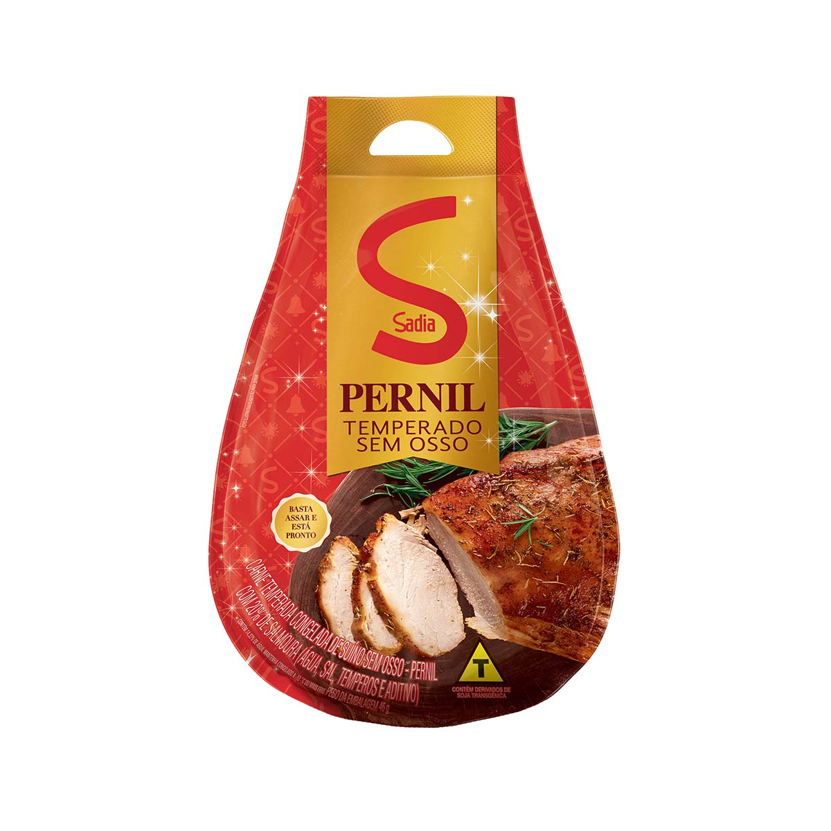 Pernil Suíno Com Osso Congelado Sadia 4 Kg