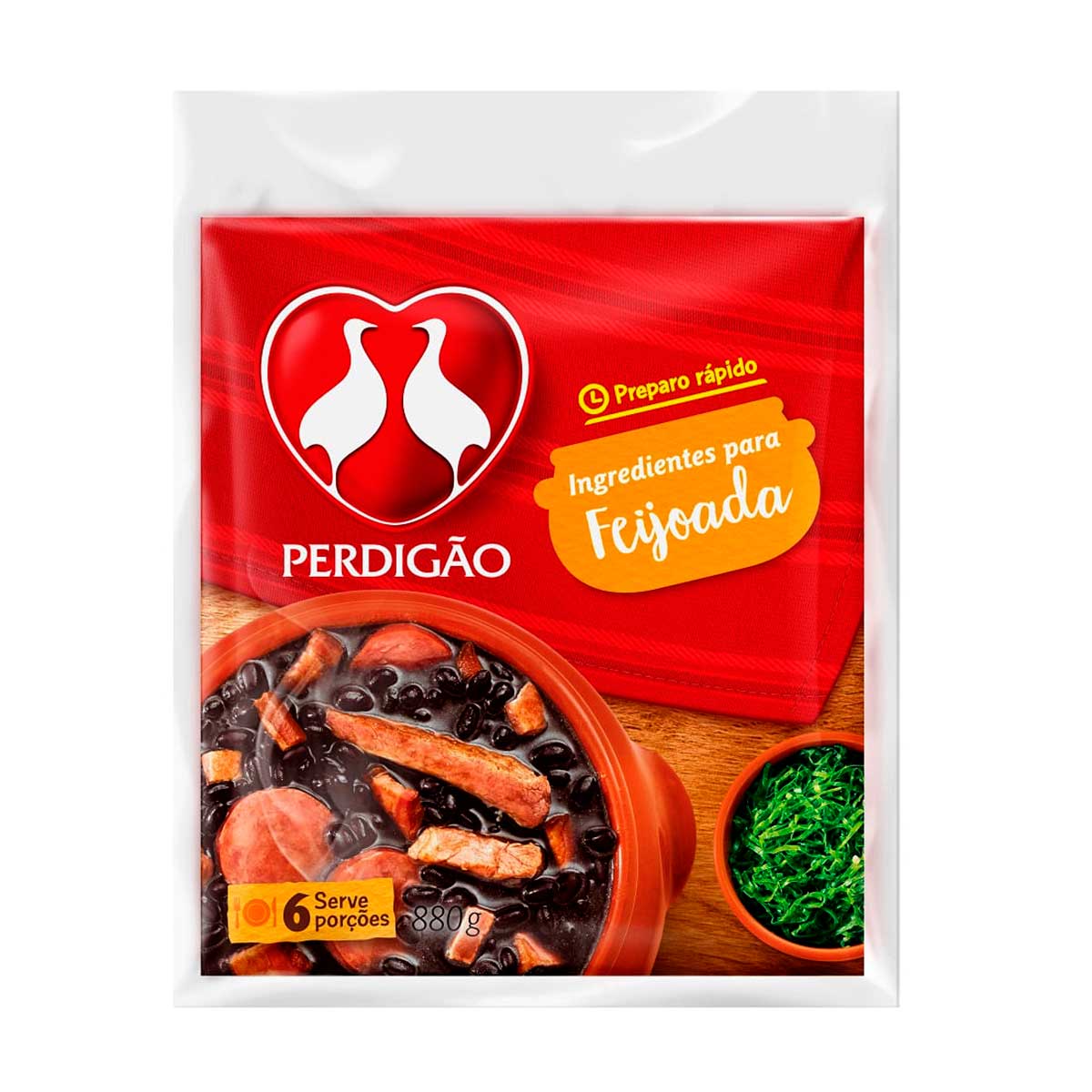 Pertences para Feijoada Perdigão 880 g