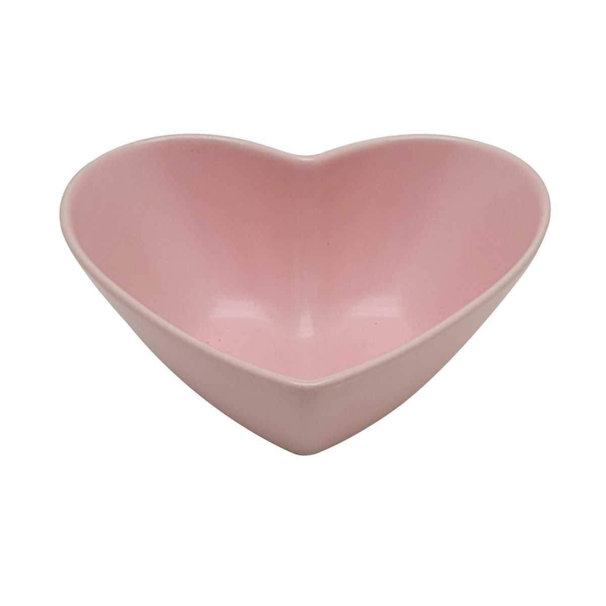 Petisqueira Cerâmica Heart Lyor 14 Cm Rosa