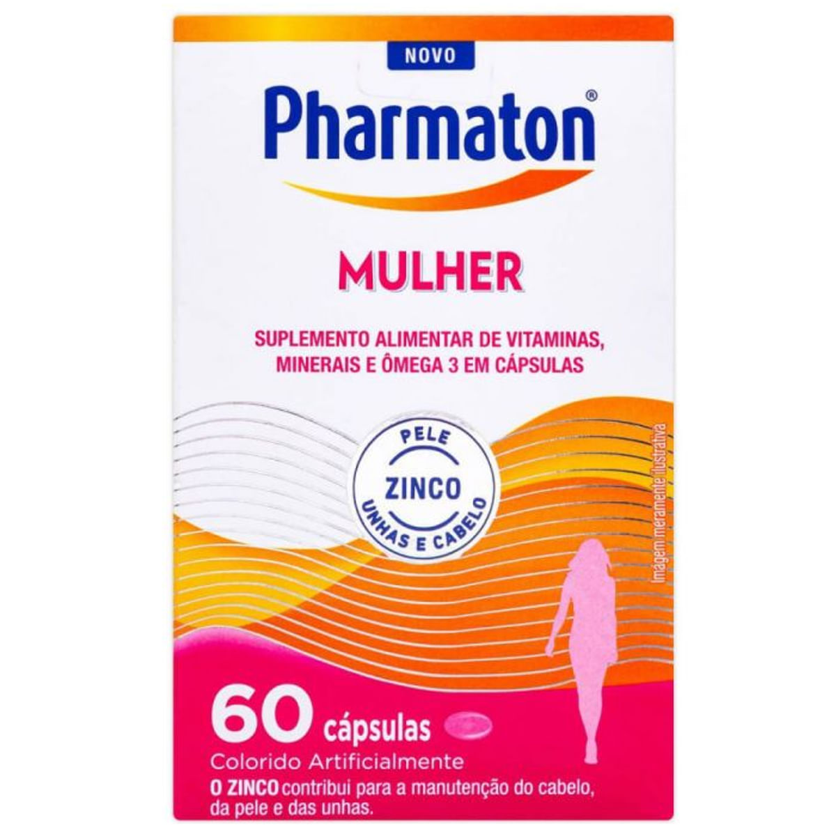 Pharmaton Mulher 60 Cápsulas