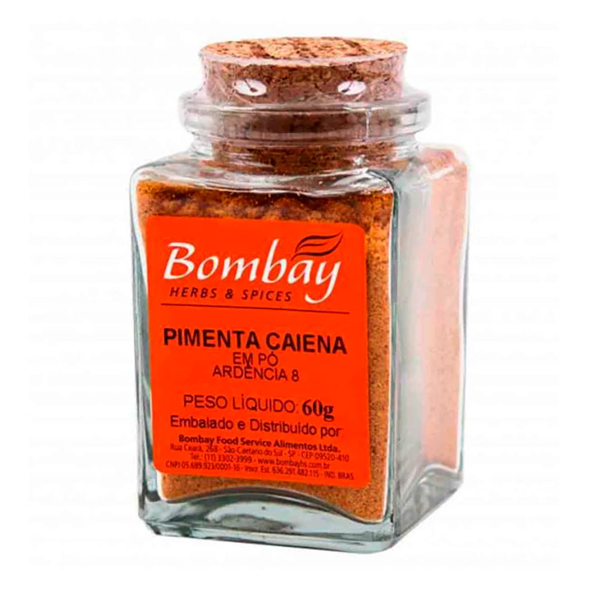 Pimenta Caiena em Pó Bombay 60 g