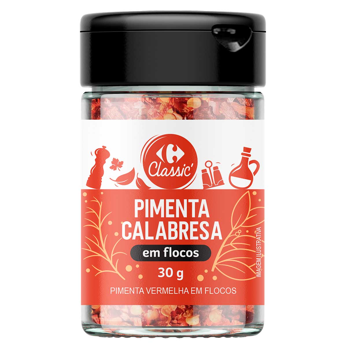 Pimenta Calabresa em Flocos Carrefour 30 g