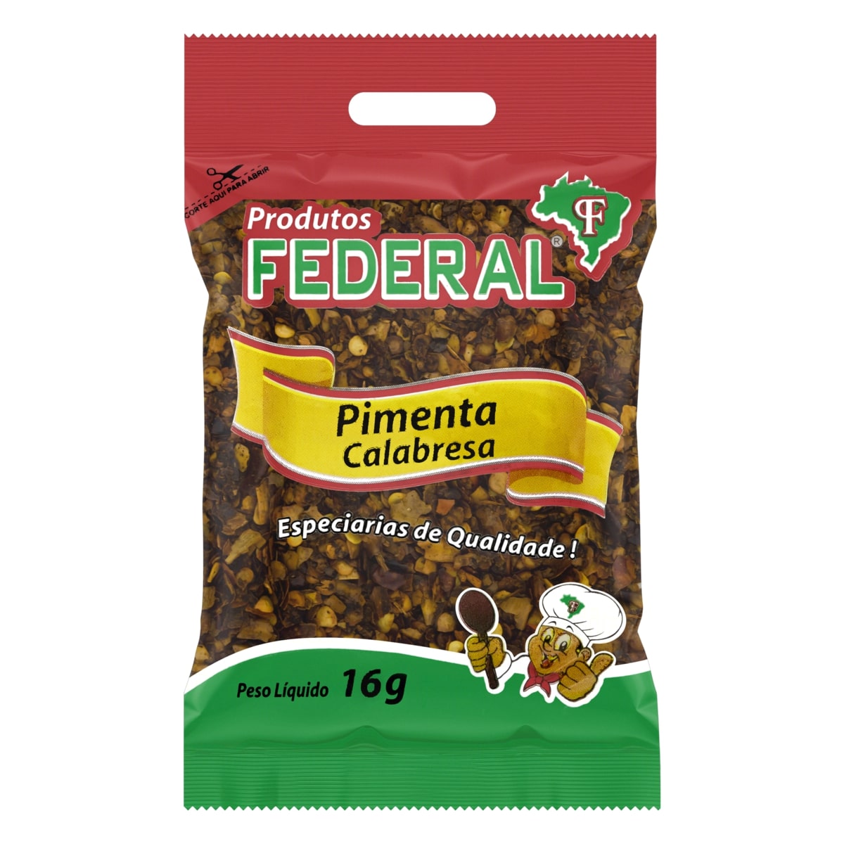 Pimenta Calabresa Federal 16 g