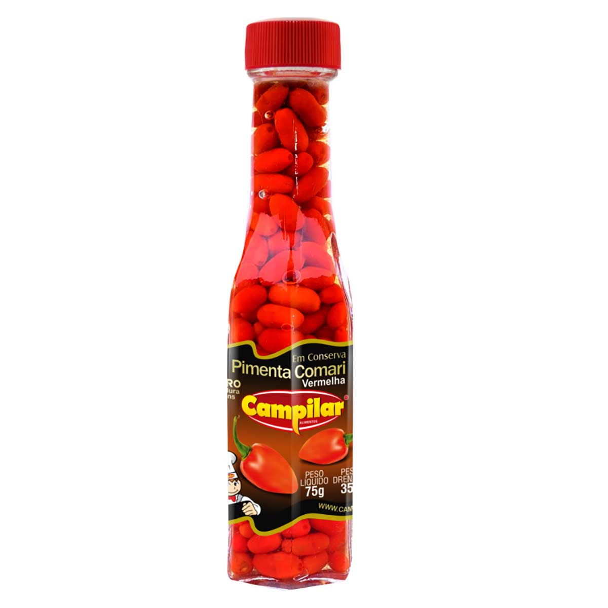 Pimenta Comari Vermelha Campilar 35 g