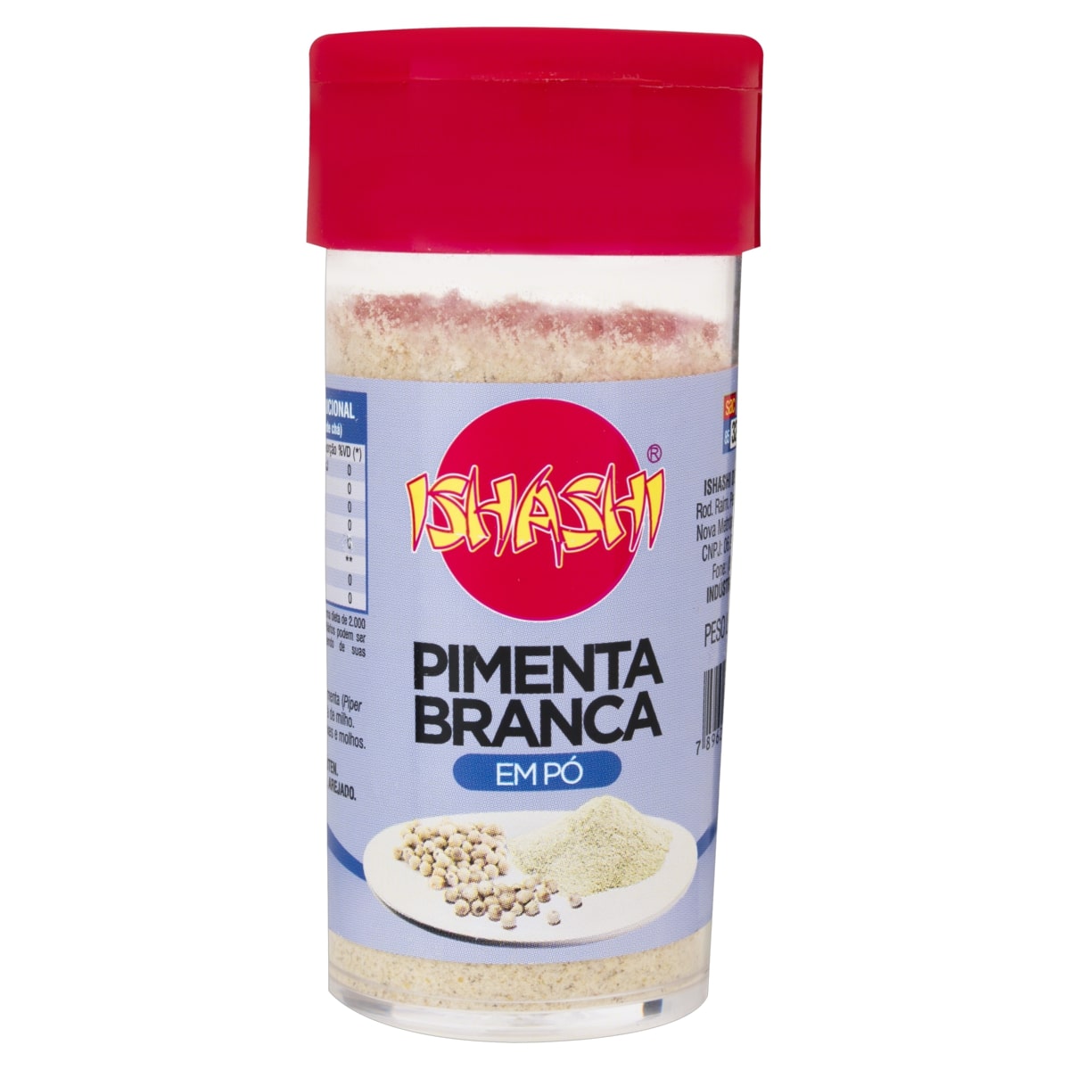 Pimenta Reino Branca Po Ishashi 40 g