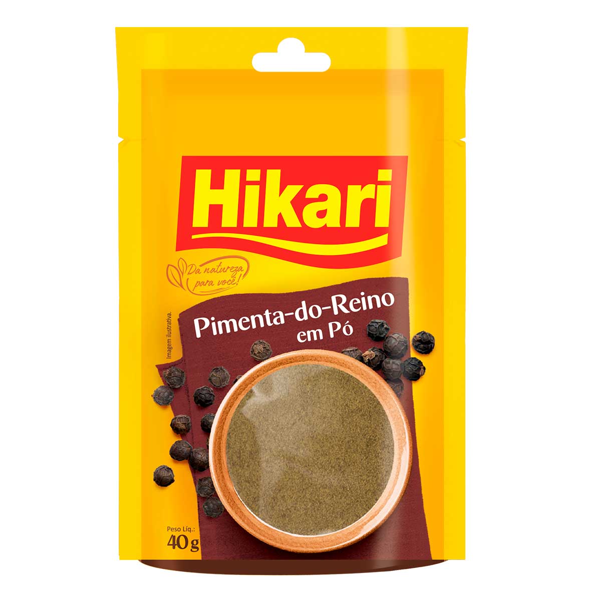 Pimenta do Reino em Pó Hikari 40g