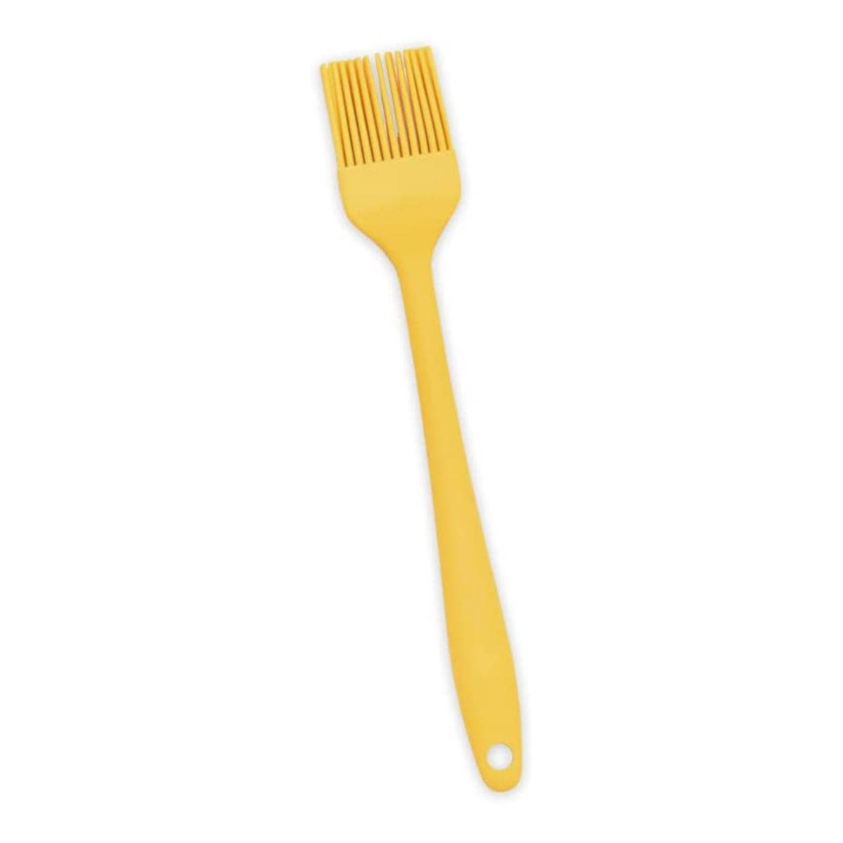 Pincel Silicone Duplo Oikos Amarelo 20 Cm