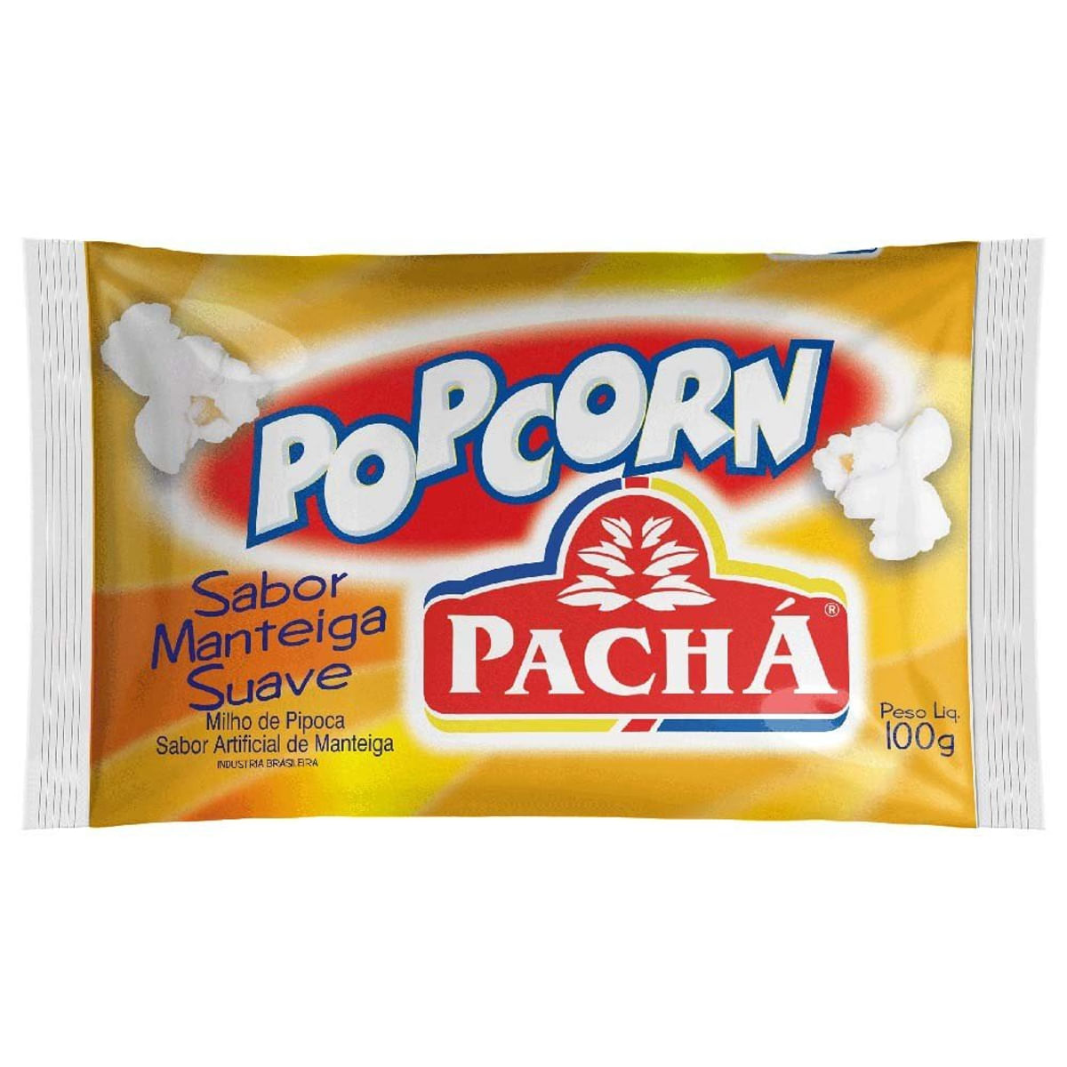 Pipoca Para Micro-ondas Sabor Manteiga Pacha 100 g