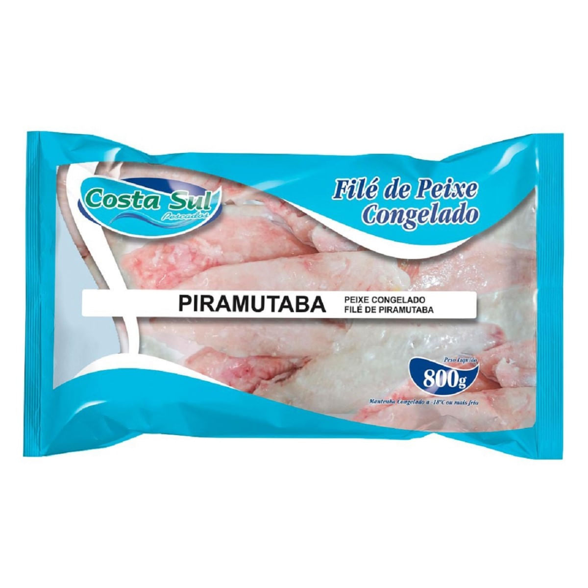 Filé de Piramutaba Congelado Costa Sul 800 g