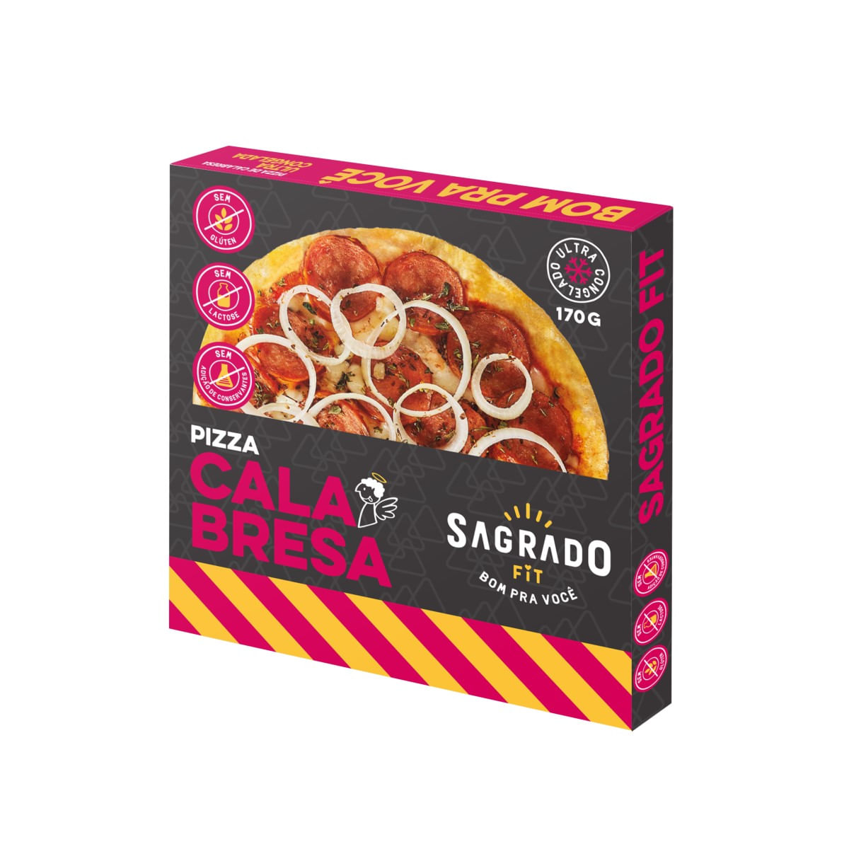 Pizza Fit Calabresa Sagrado Fit 170 g