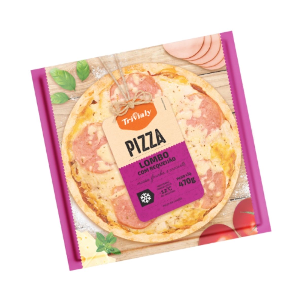 Pizza Lombo Trivialy 470 g