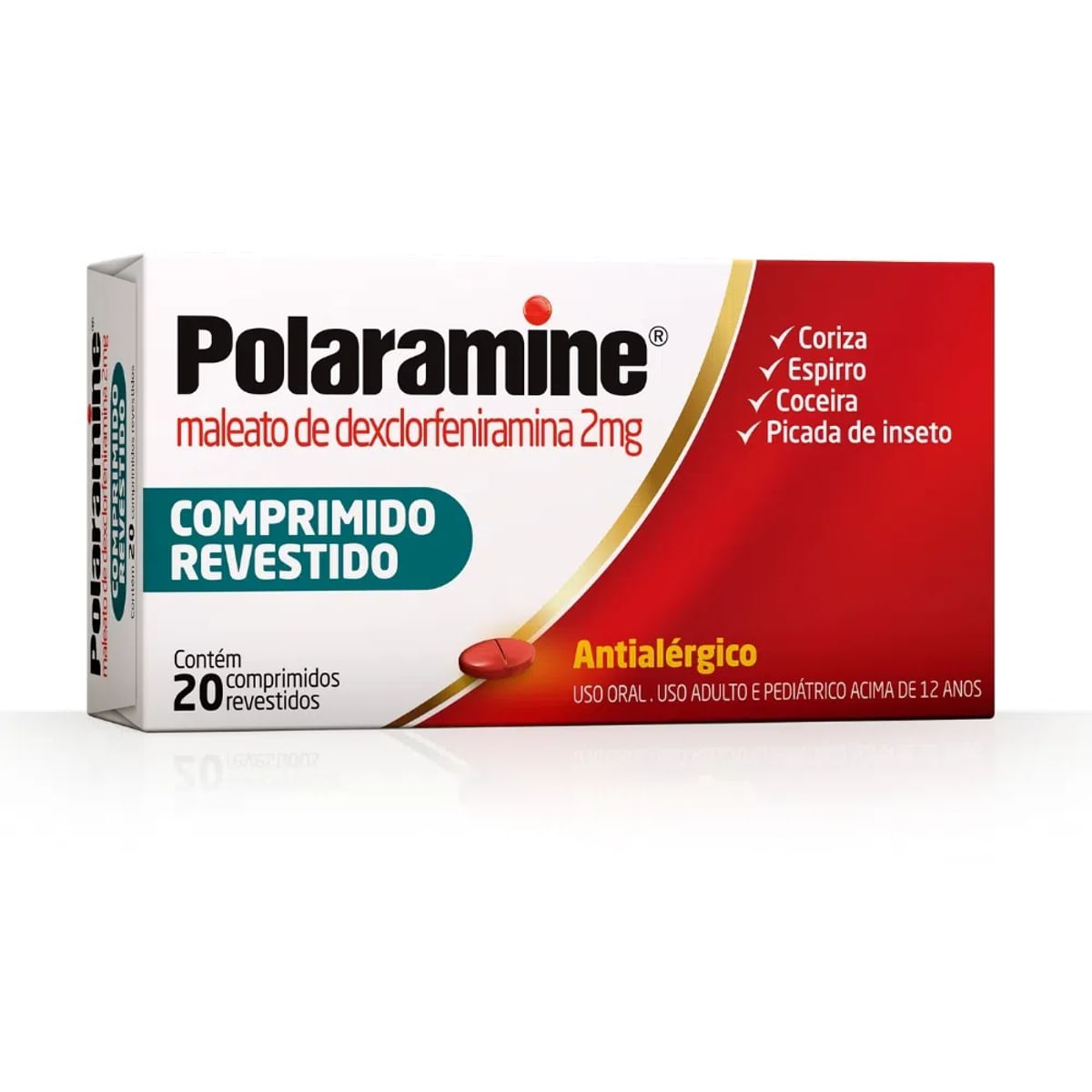 Polaramine 20 Comprimidos