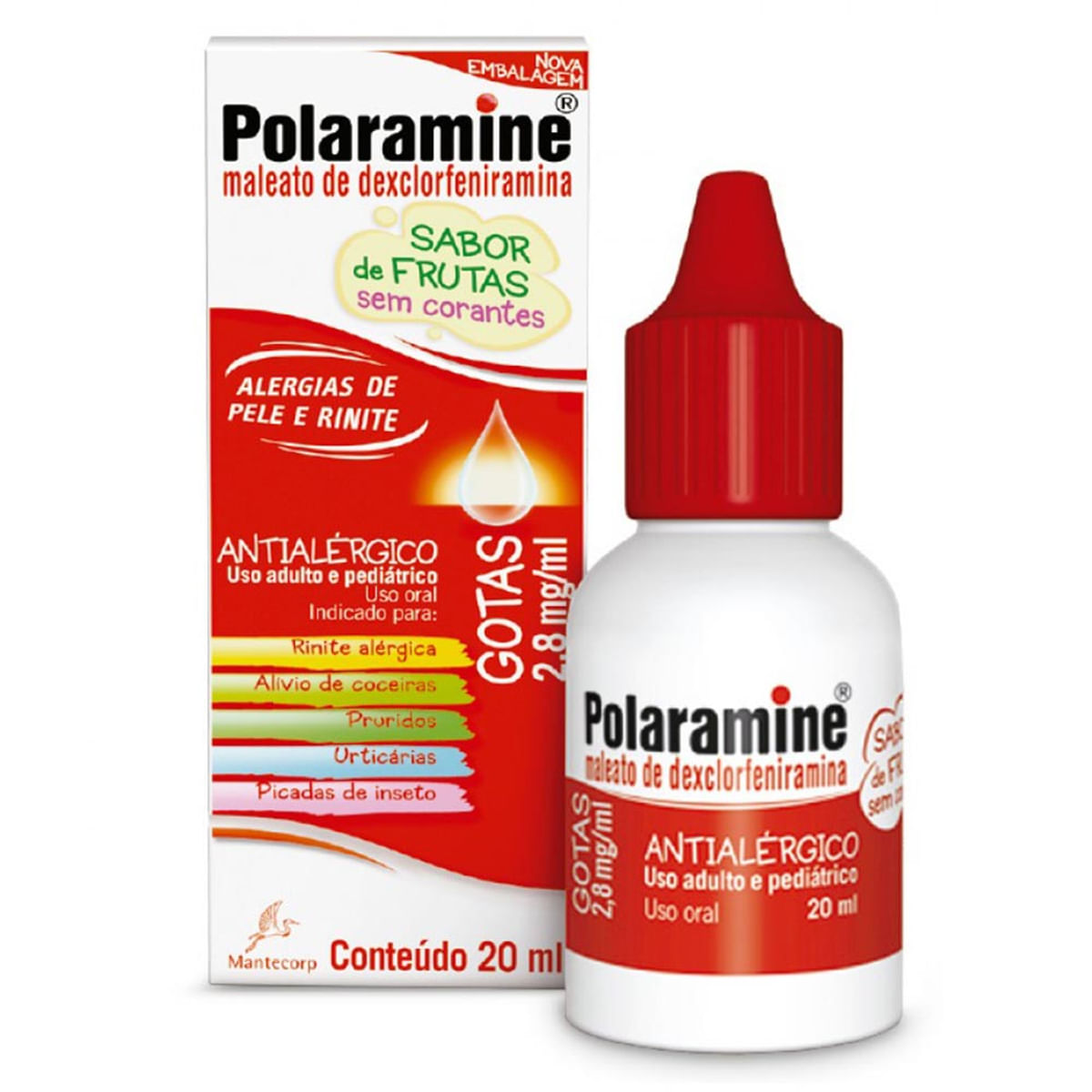 Polaramine em Gotas 20 Ml