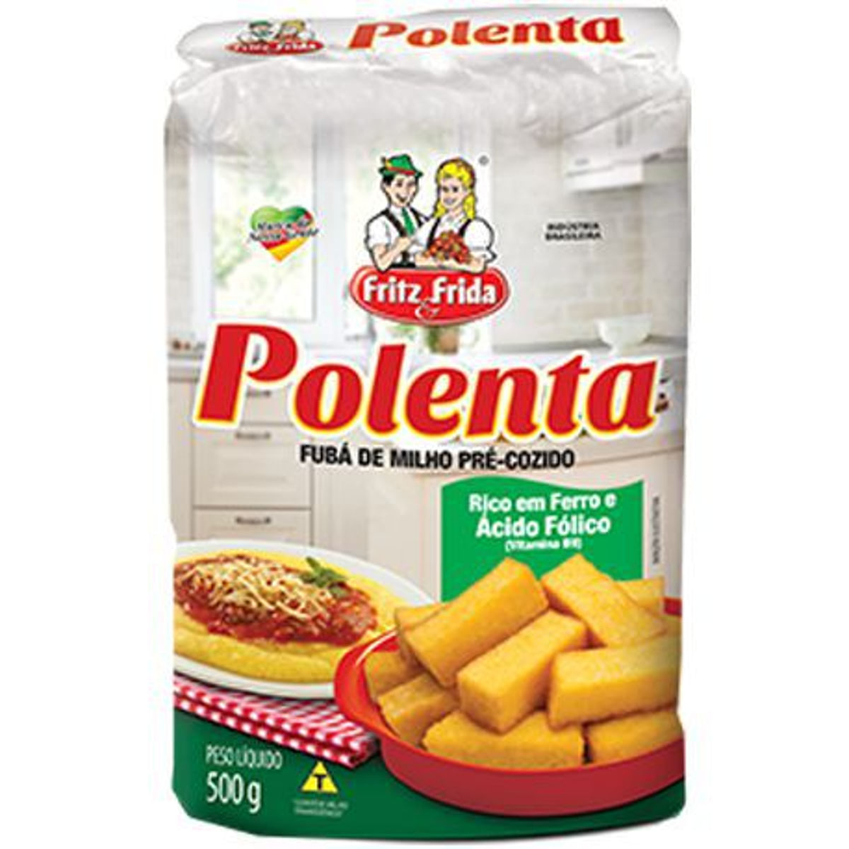 Mistura para Polenta Fritz Frida Instantânea 500g