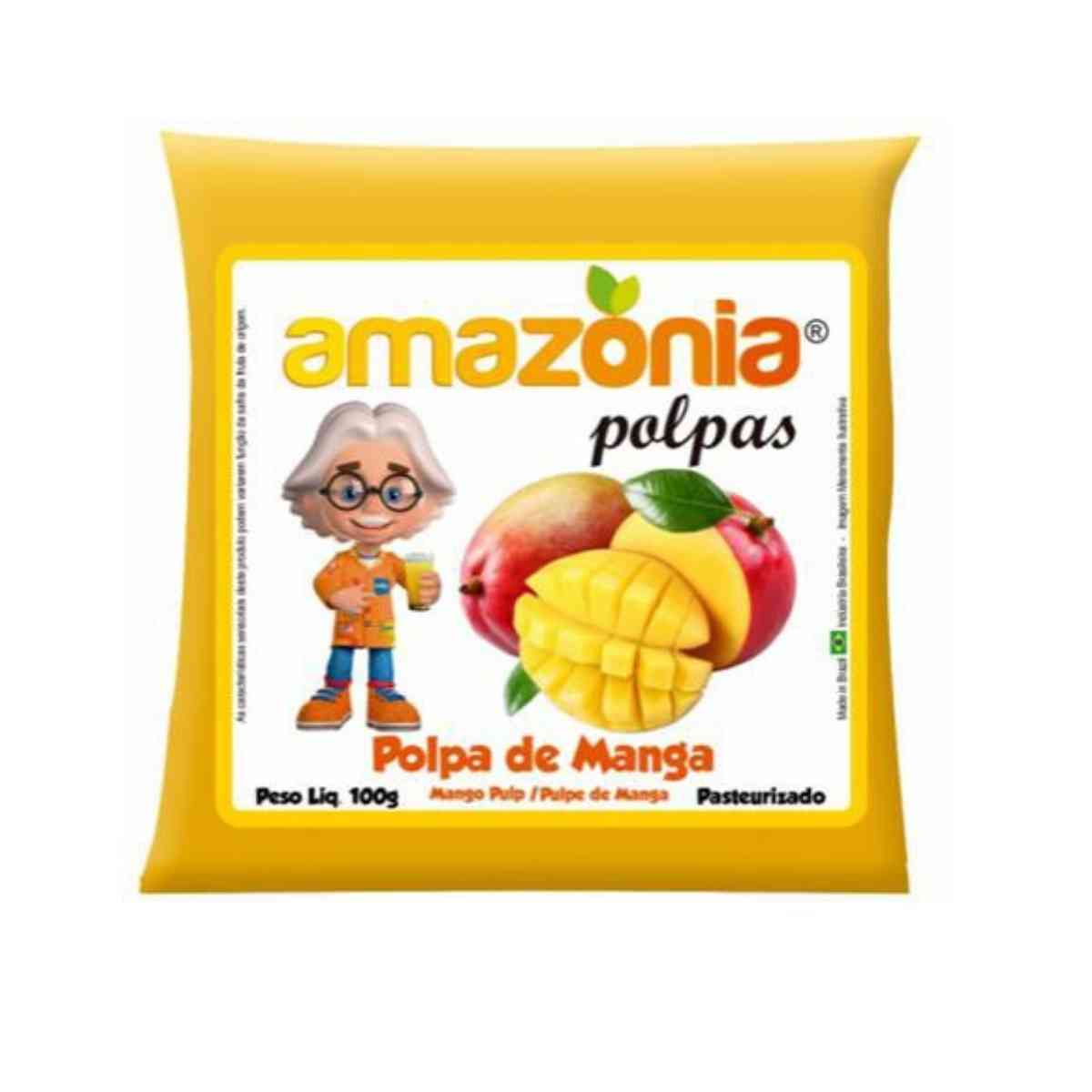 Polpa de Manga Amazônia Polpas 100 g