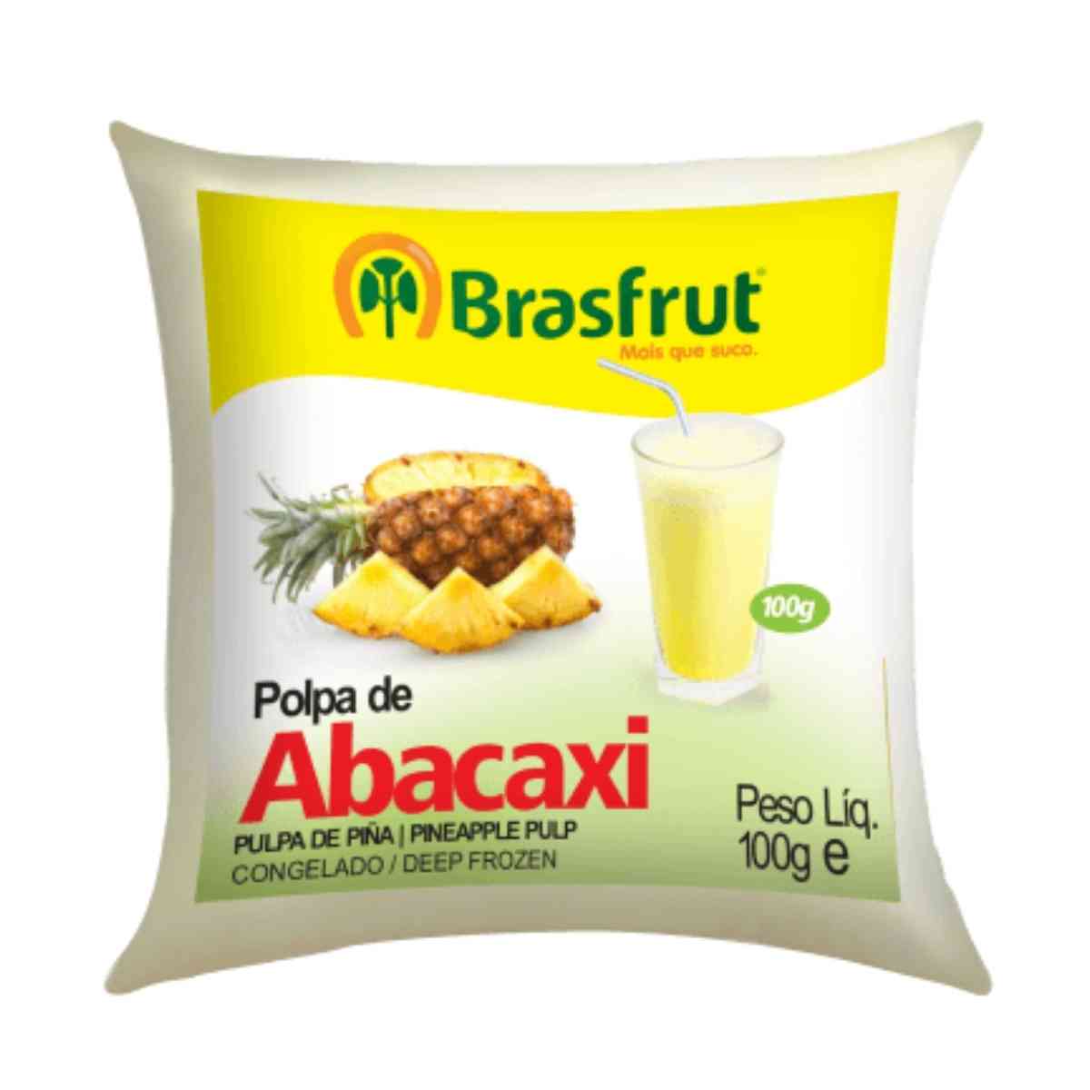 Polpa de Abacaxi Brasfrut 100 g