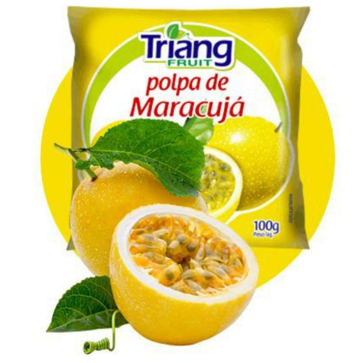 Polpa Congelada Triang Fruit Maracuja 100g