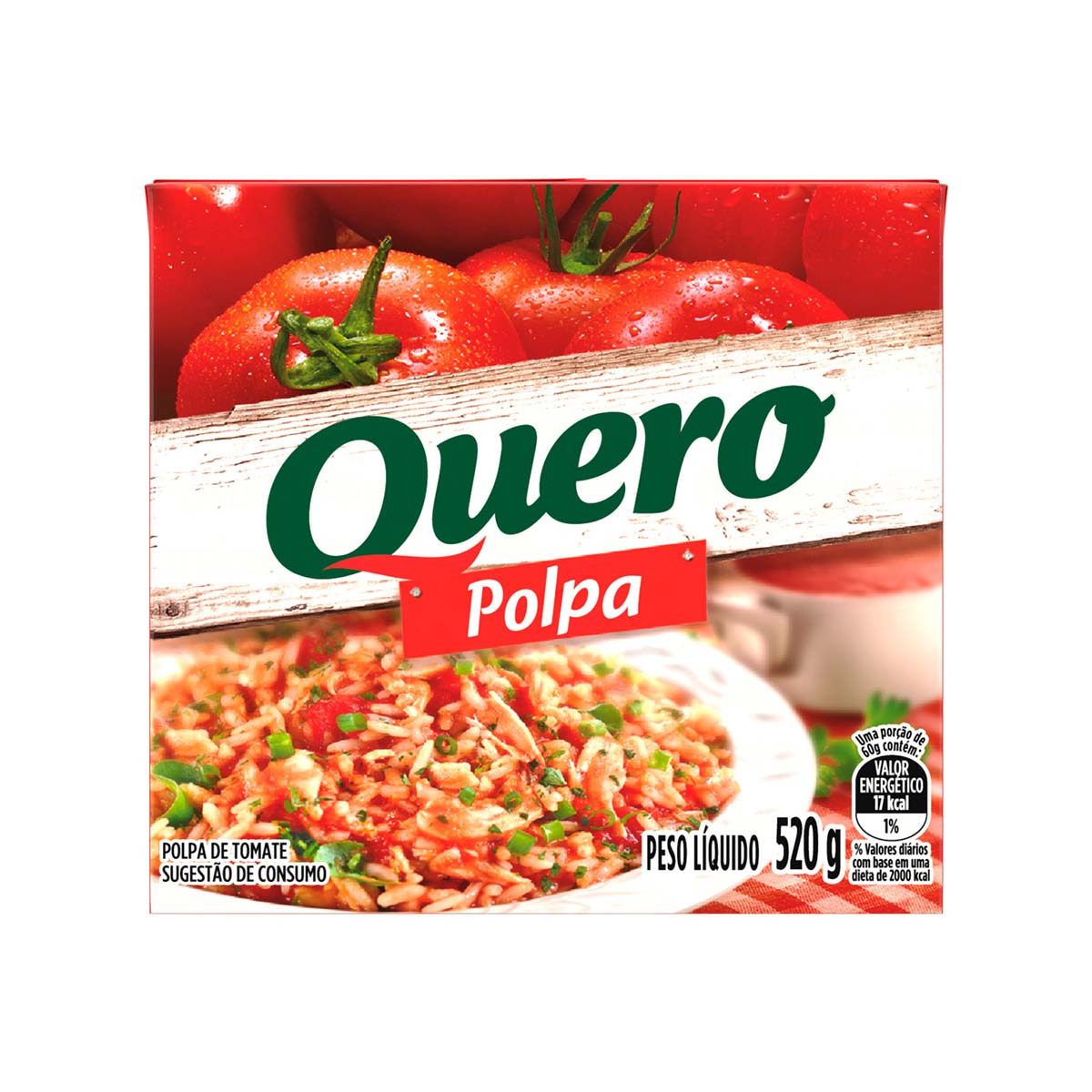 Polpa de Tomate Quero 520 g