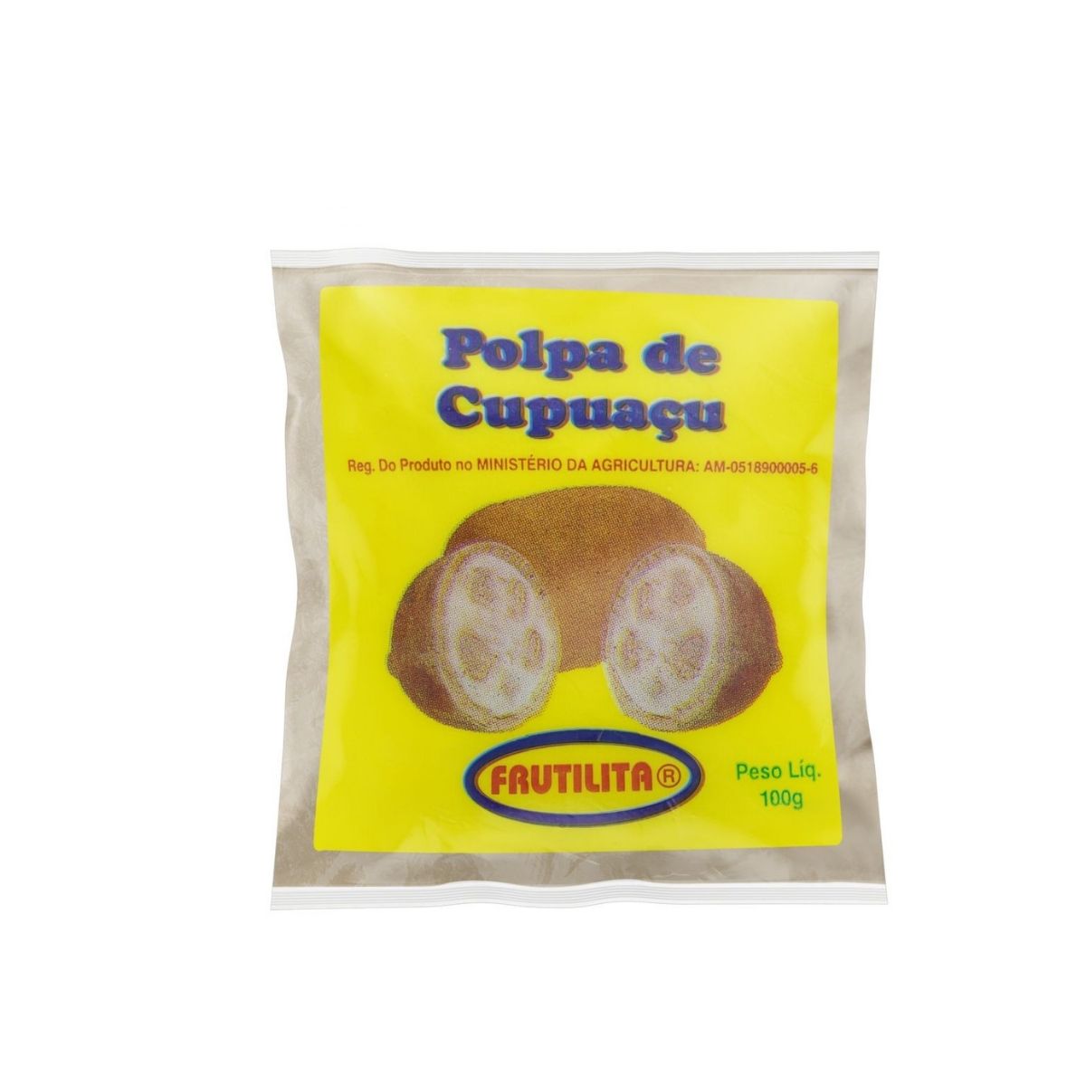 Polpa Fruta Cupuaçu Frutilita 500 g