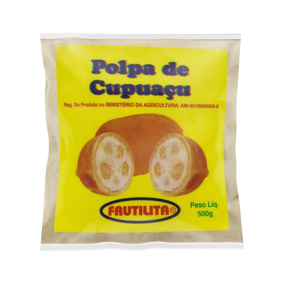 Polpa Fruta Cupuaçu Frutilita 500 g