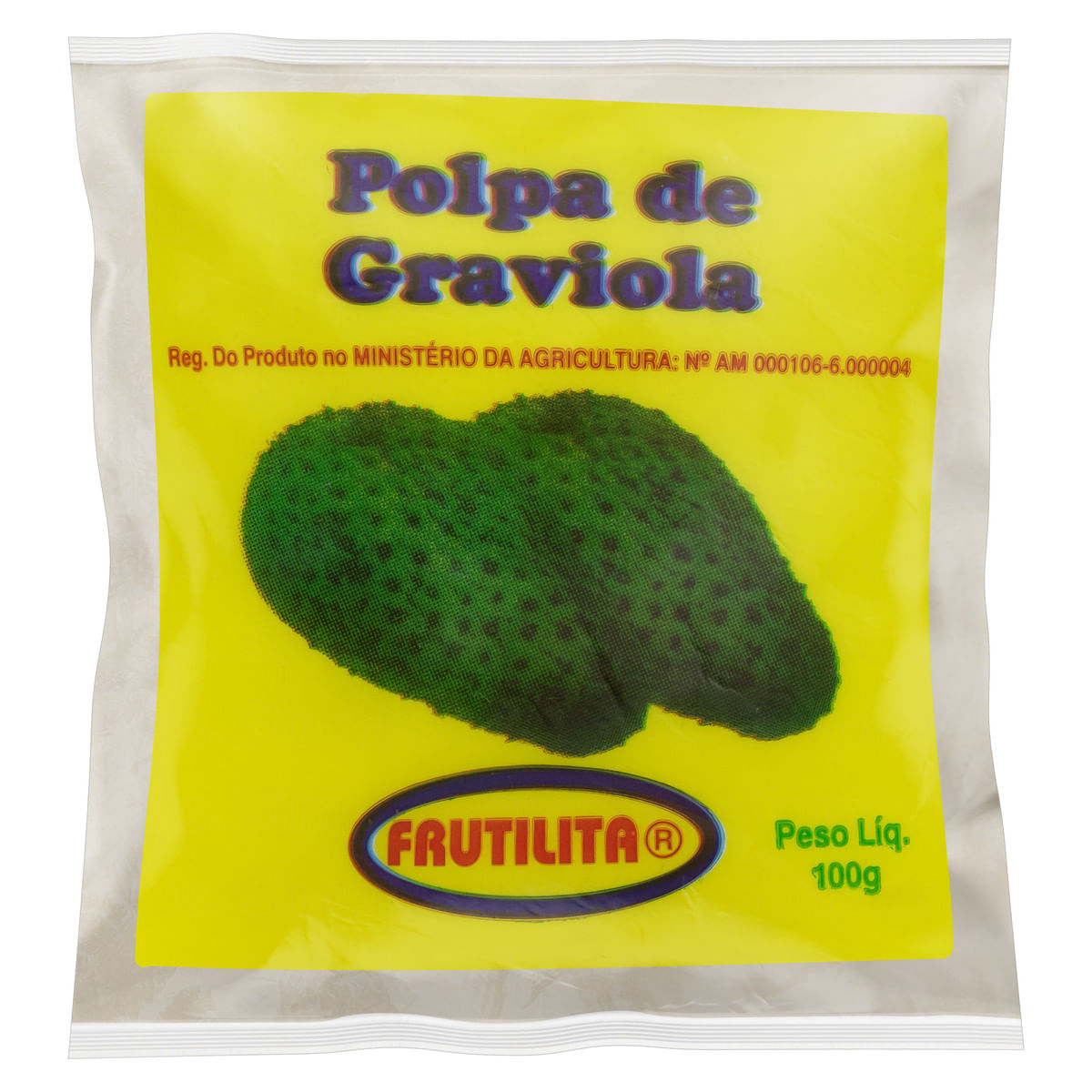 Polpa Fruta Frutilita Graviola 100 g